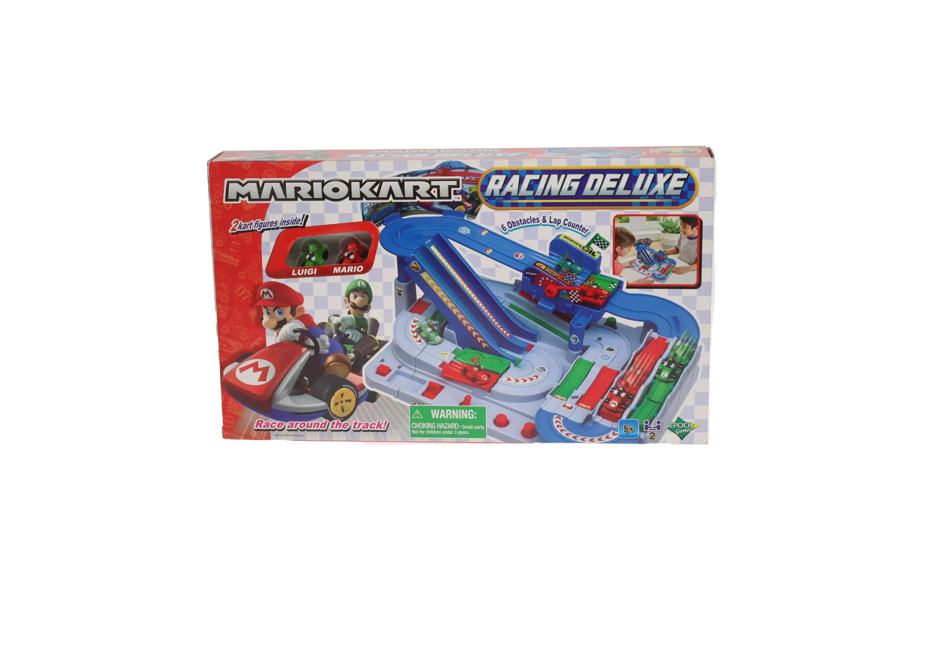 SUPER MARIO Kart Racing Obstacle Course Track Game by Epoch Games - Image 4