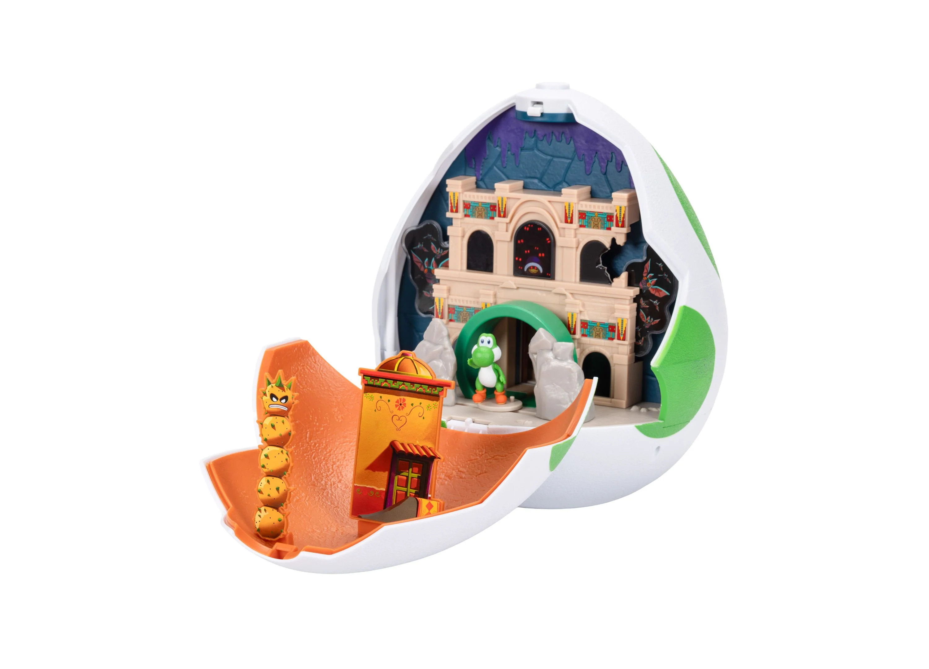 Super Mario Yoshi Egg Galaxy Movie Action Figure Playset - Image 6