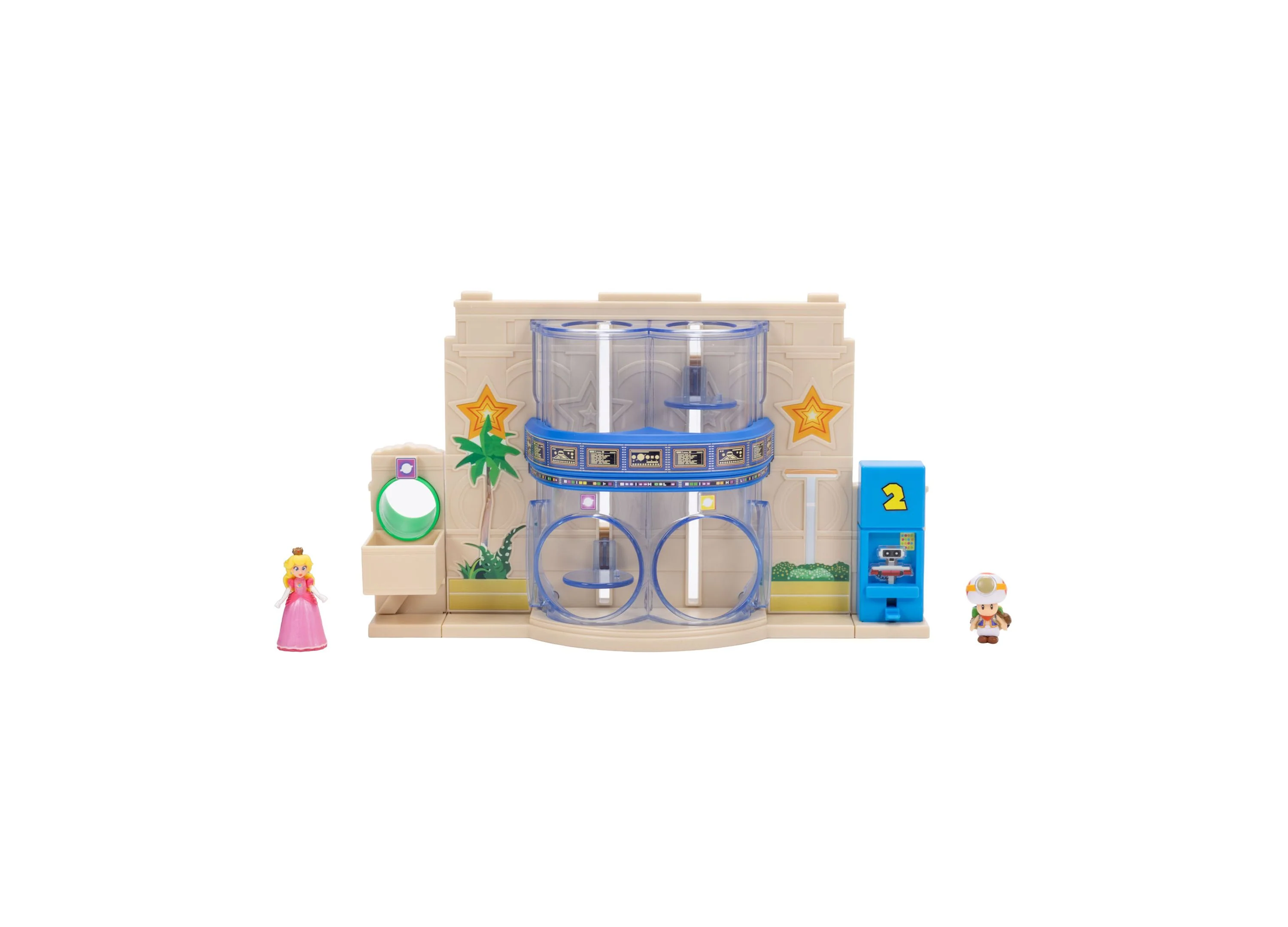SUPER MARIO Movie Gateway Galaxy Diorama Action Figure Set - Image 2