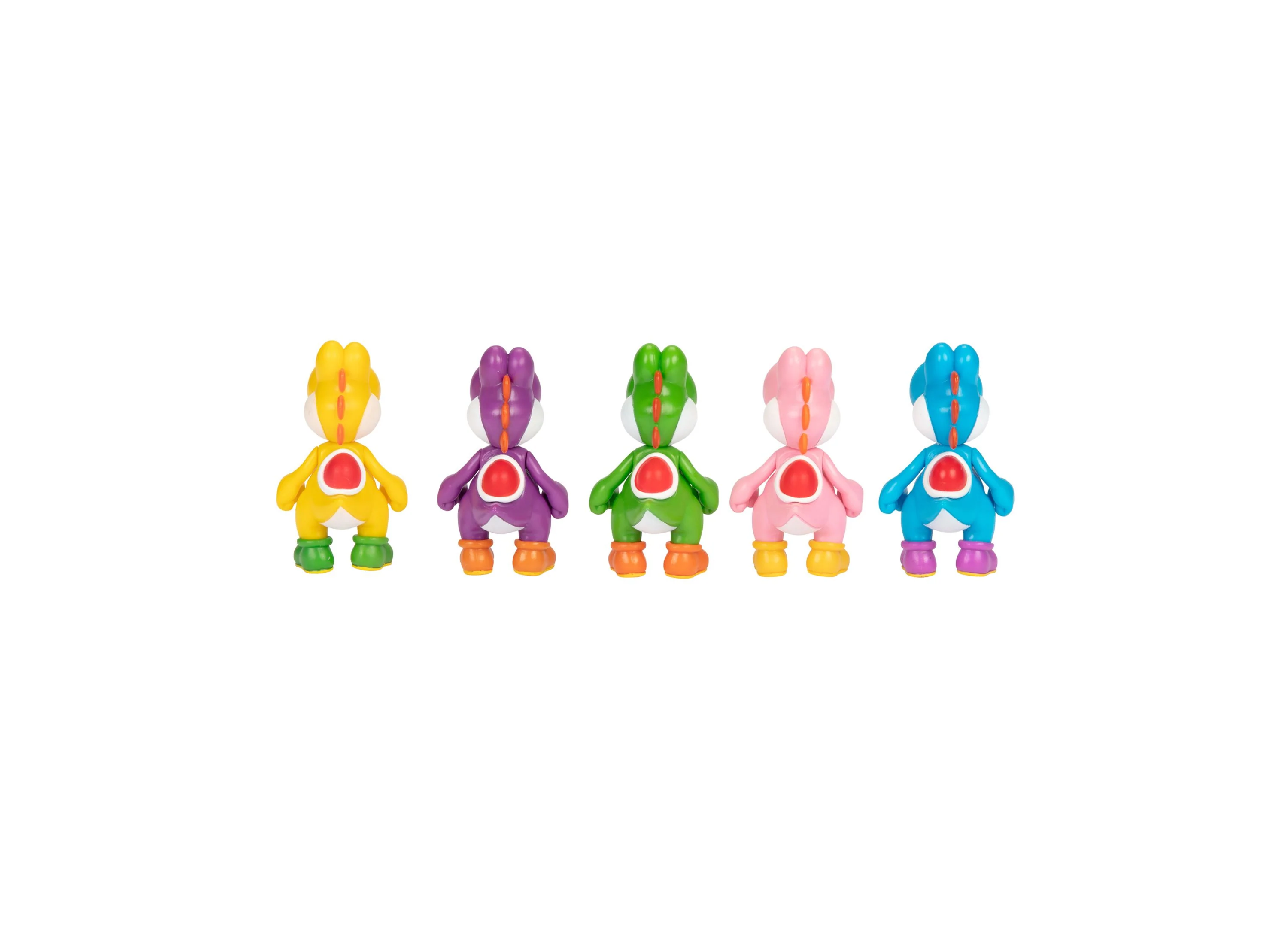 SUPER MARIO Yoshi Multipack 5-Inch Collectible Figure Set - Image 3