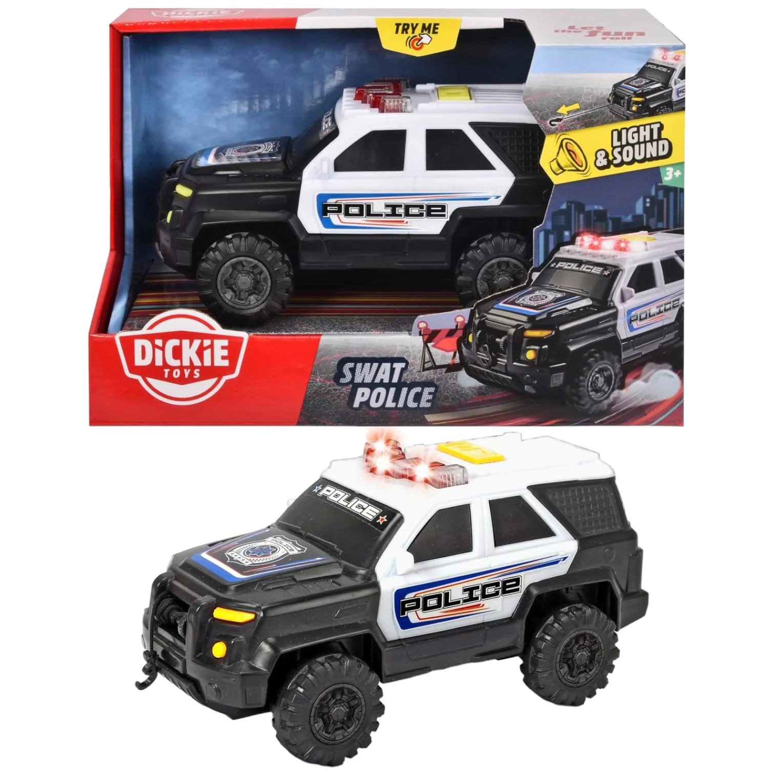 Ultimate SWAT Team Tactical Toy Truck with Lights and Sounds - Image 3