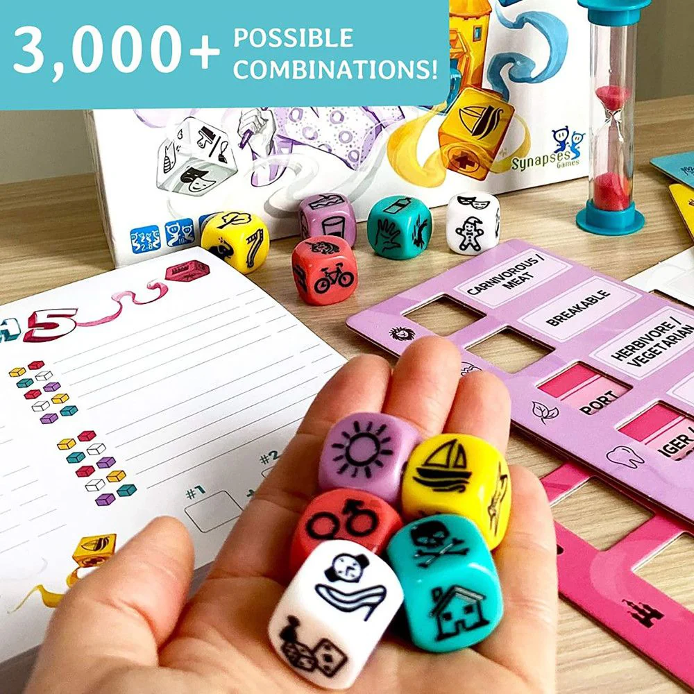 Synapses Games Match 5 Creative Word Linking Board Game - Image 3
