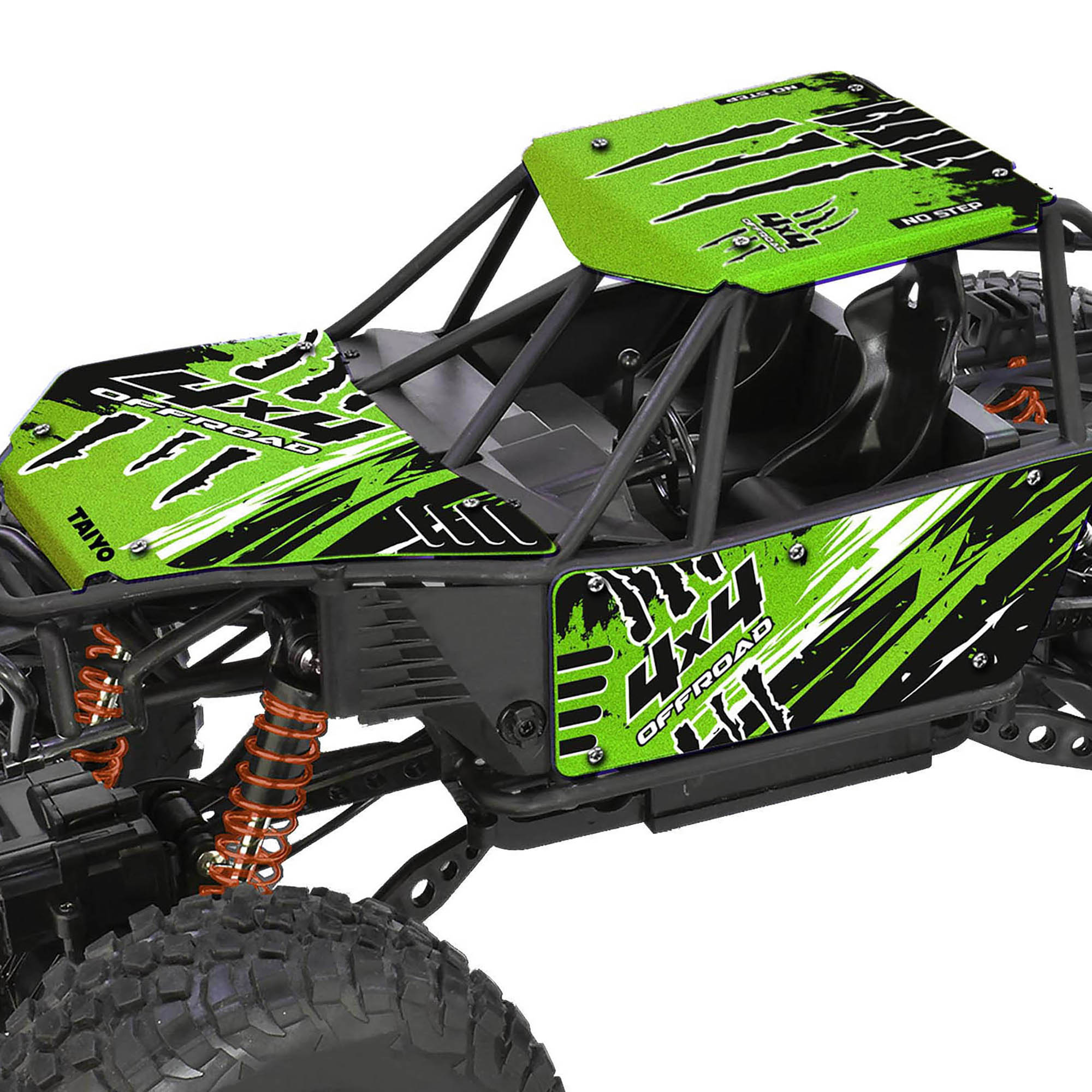 Taiyo Iron Claw Buggy 4WD 1:8 Scale Radio Control Vehicle - Lush Green - Image 5
