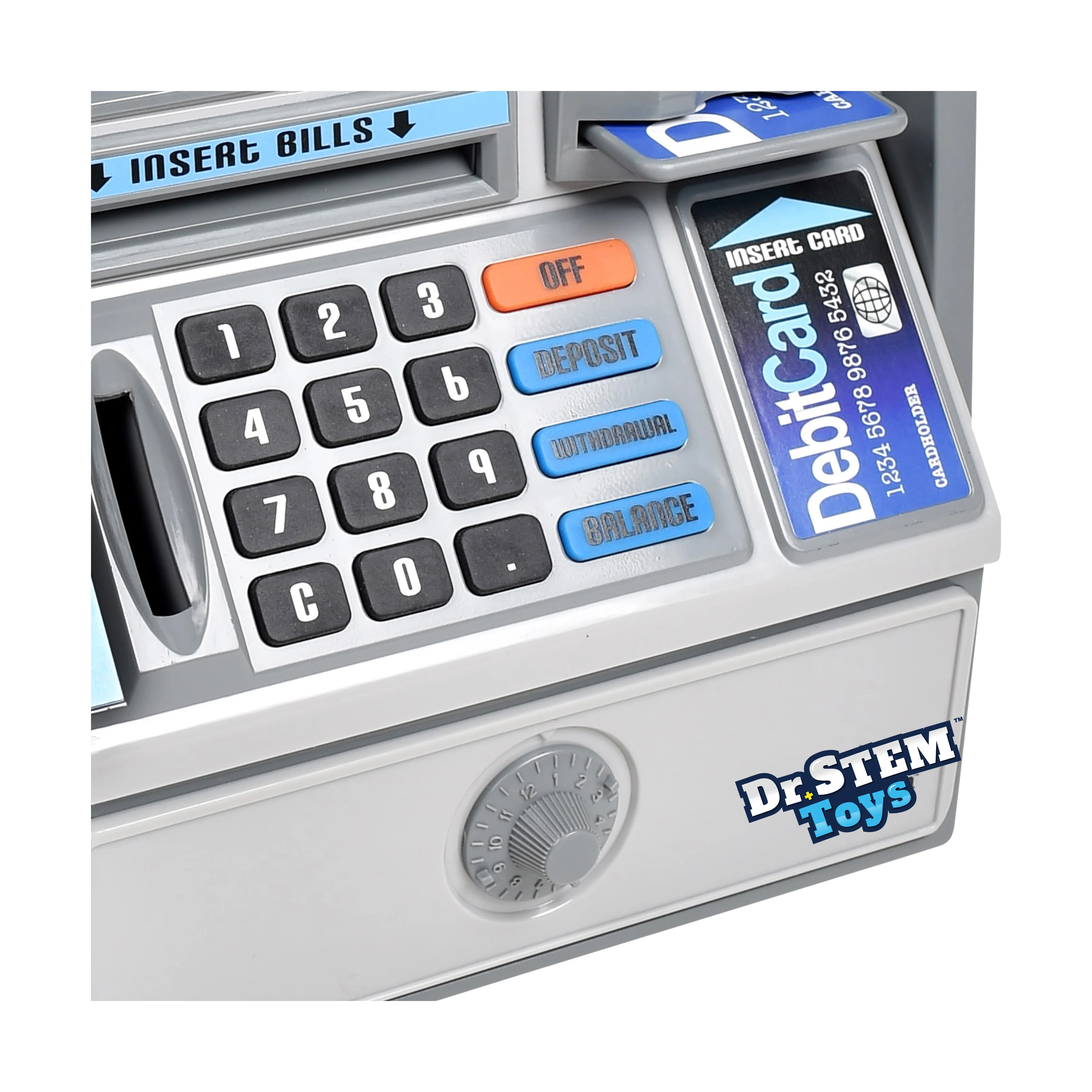 Interactive Talking ATM Savings Bank - Educational Money Management Toy - Image 4