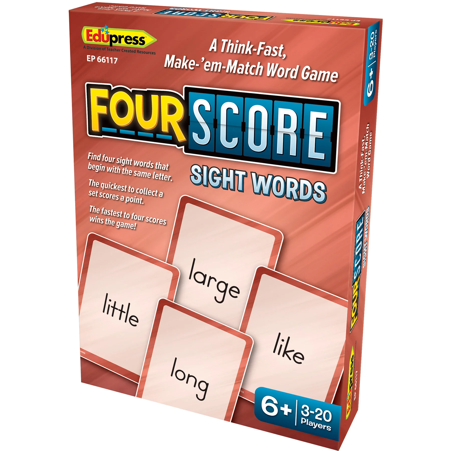 Teacher Created Resources Sight Words Showdown Card Game - 3 Pack - Image 2