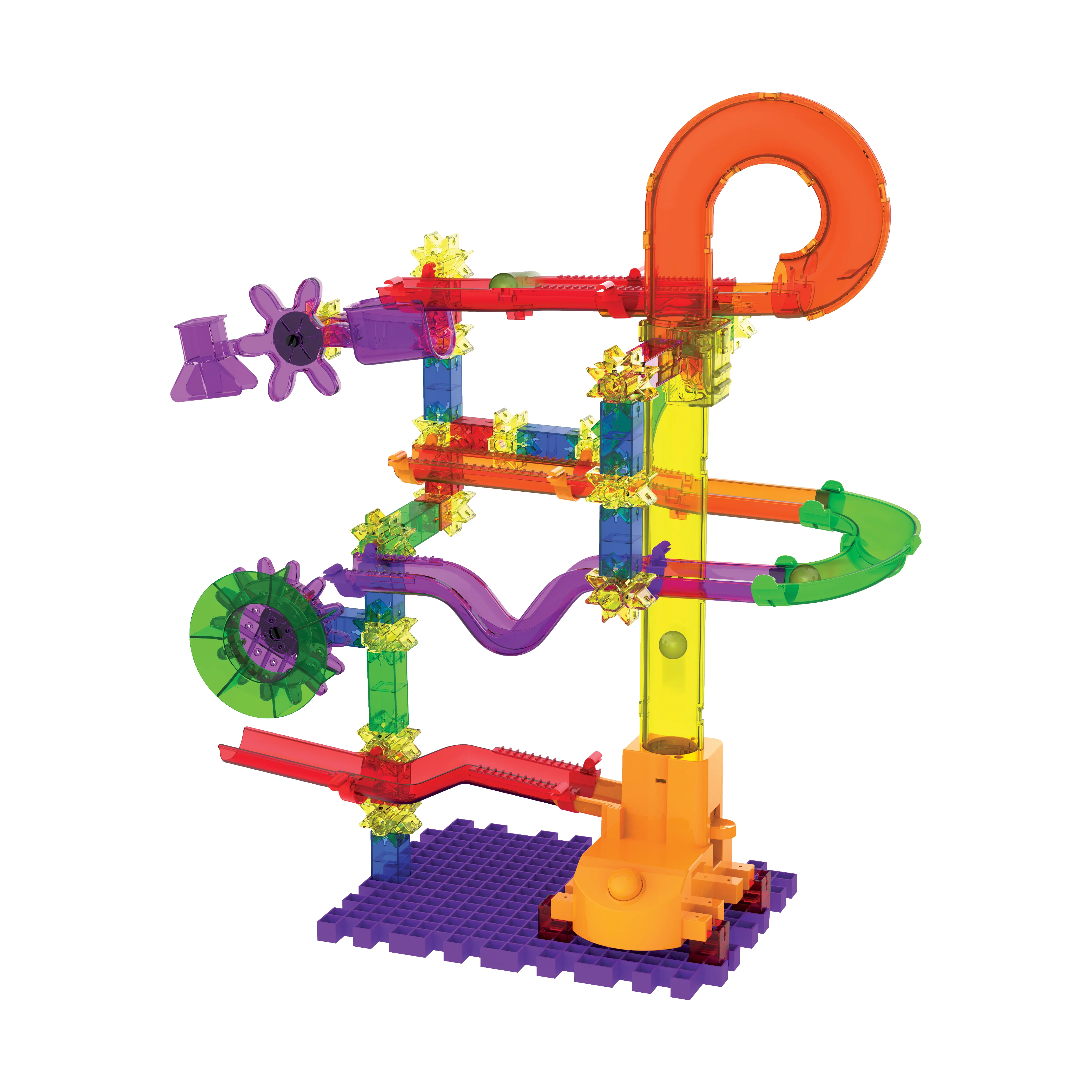 Techno Gears Marble Mania Catapult 3.0 - 80+ Piece Marble Maze Set - Image 2