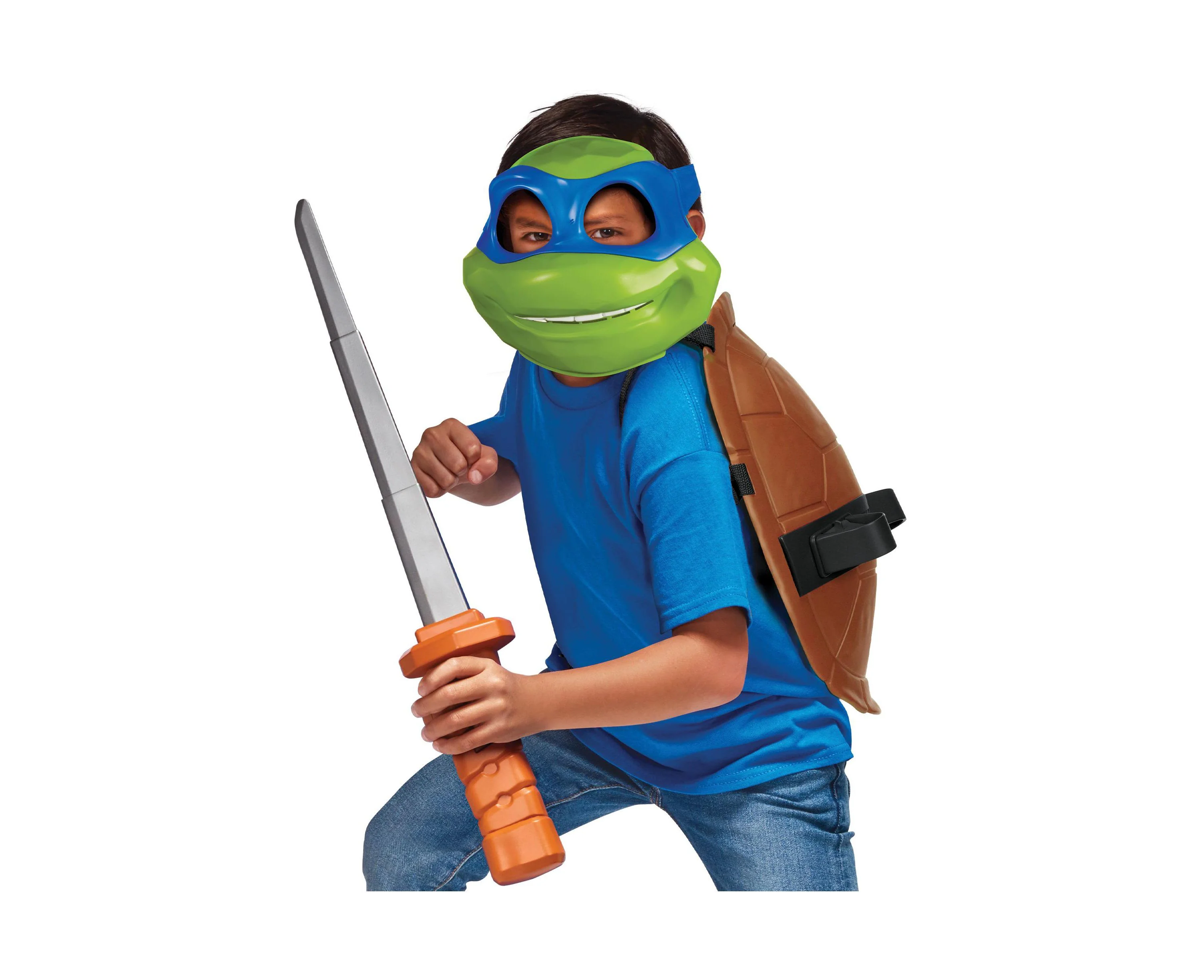 Teenage Mutant Ninja Turtles Leonardo Mega Role Play Set - Blue - Image 4