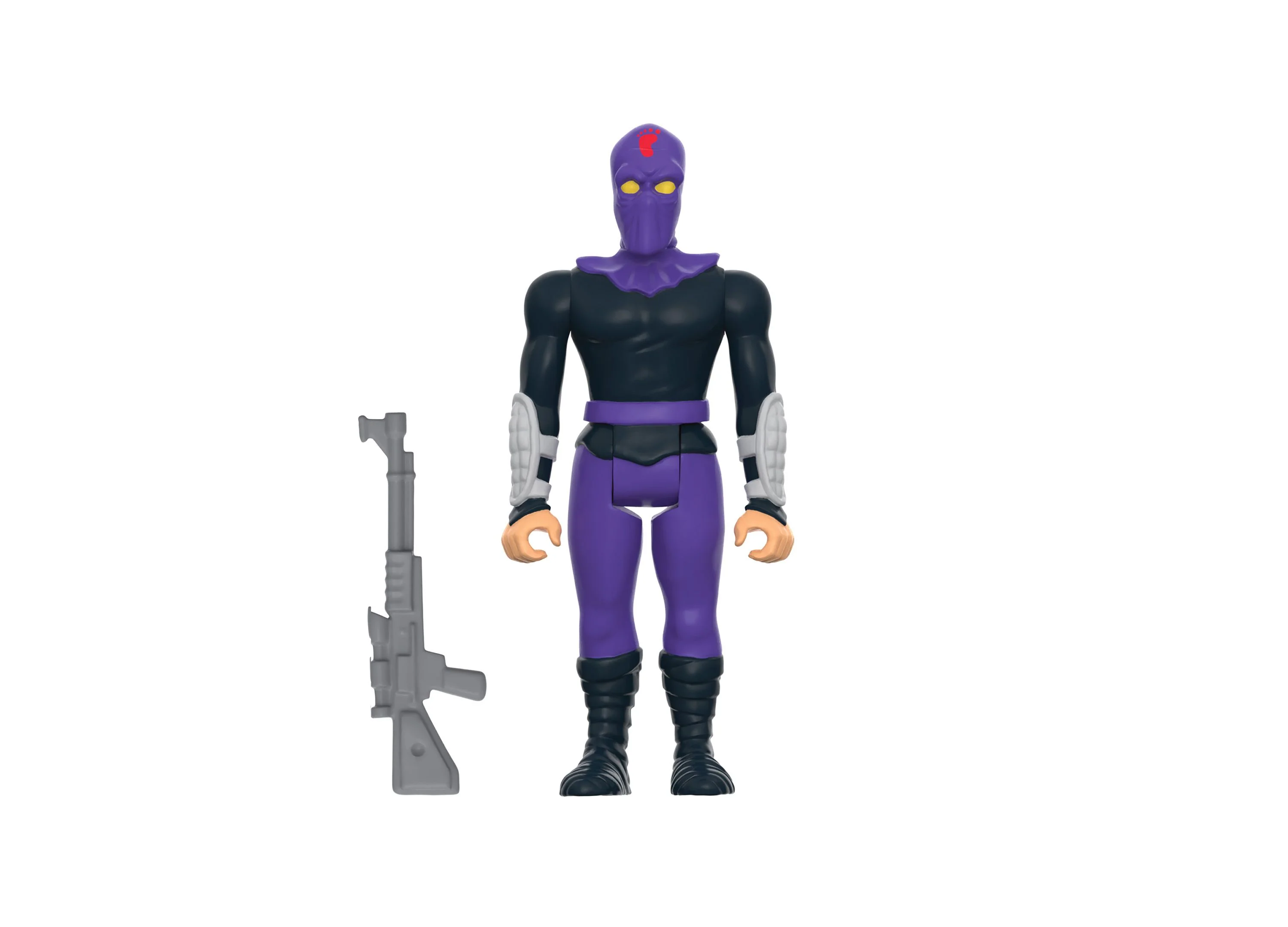 Teenage Mutant Ninja Turtles ReAction 3.75-Inch Foot Soldier Cartoon Figure