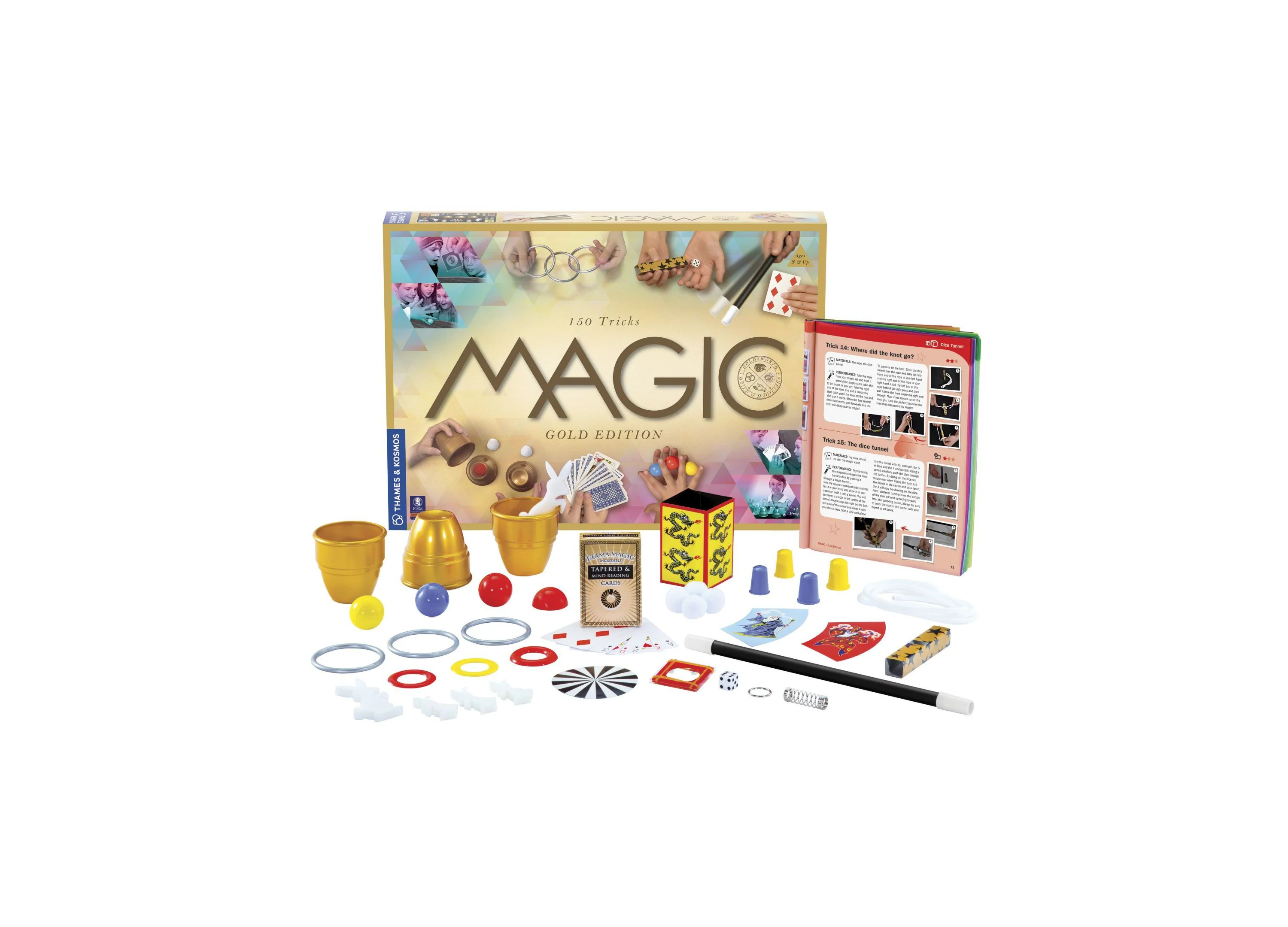 Thames & Kosmos Magic Gold Edition - 150 Tricks With 42 Props - Image 2
