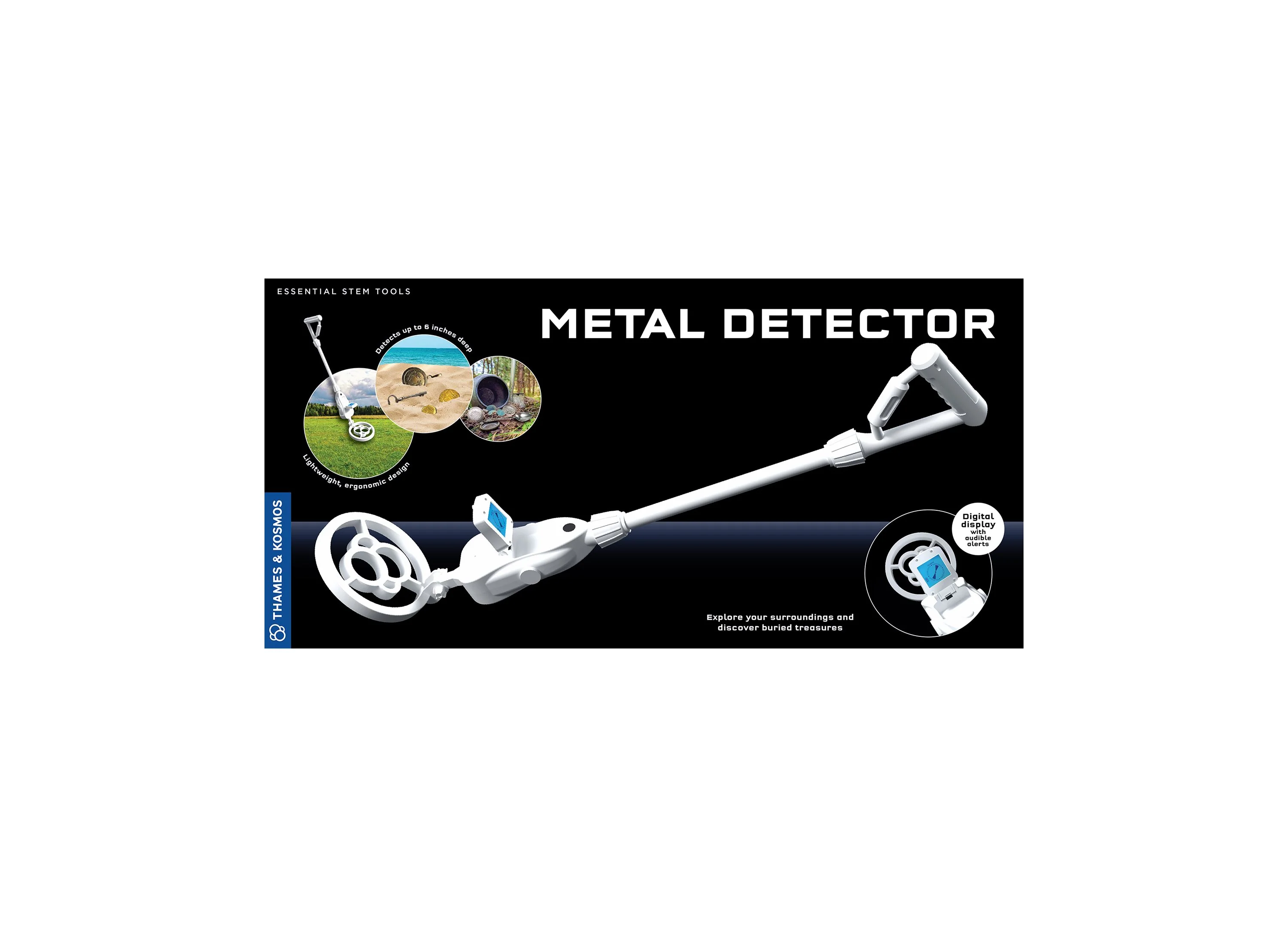 Thames & Kosmos Metal Detector For Outdoor Treasure Hunting - Image 3