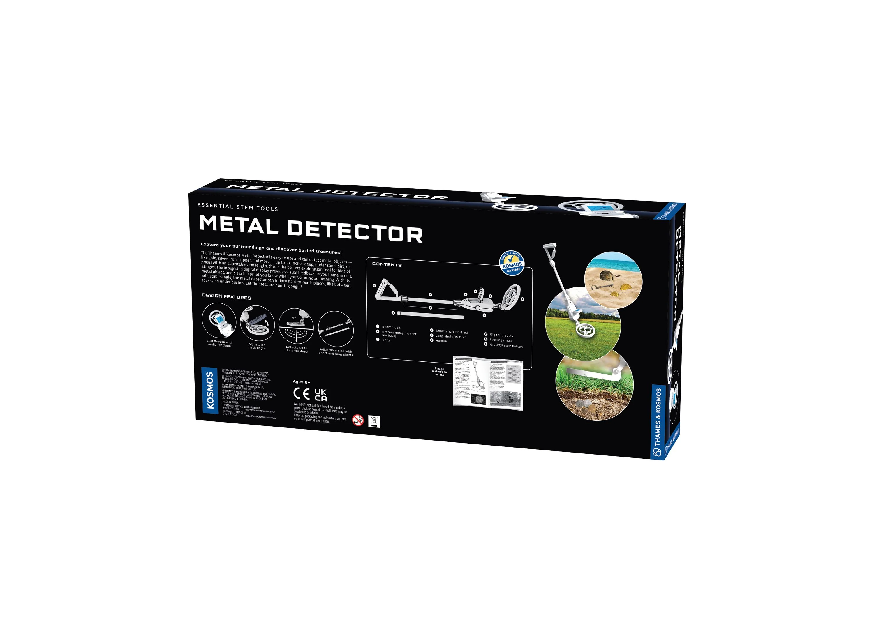 Thames & Kosmos Metal Detector For Outdoor Treasure Hunting - Image 4