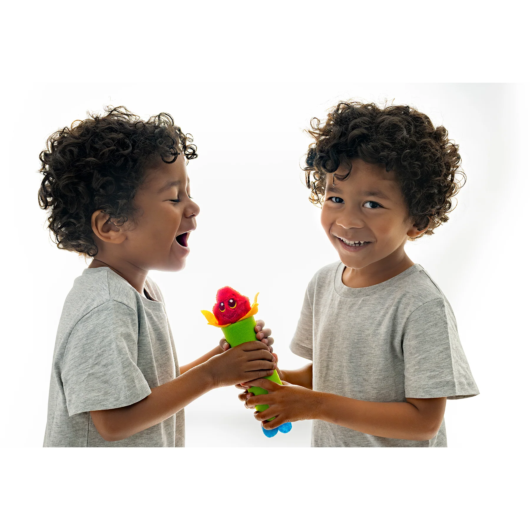 Calm Caterpillar Bloomie: Dual-Sided Flower & Candle Breathing Toy - Image 6