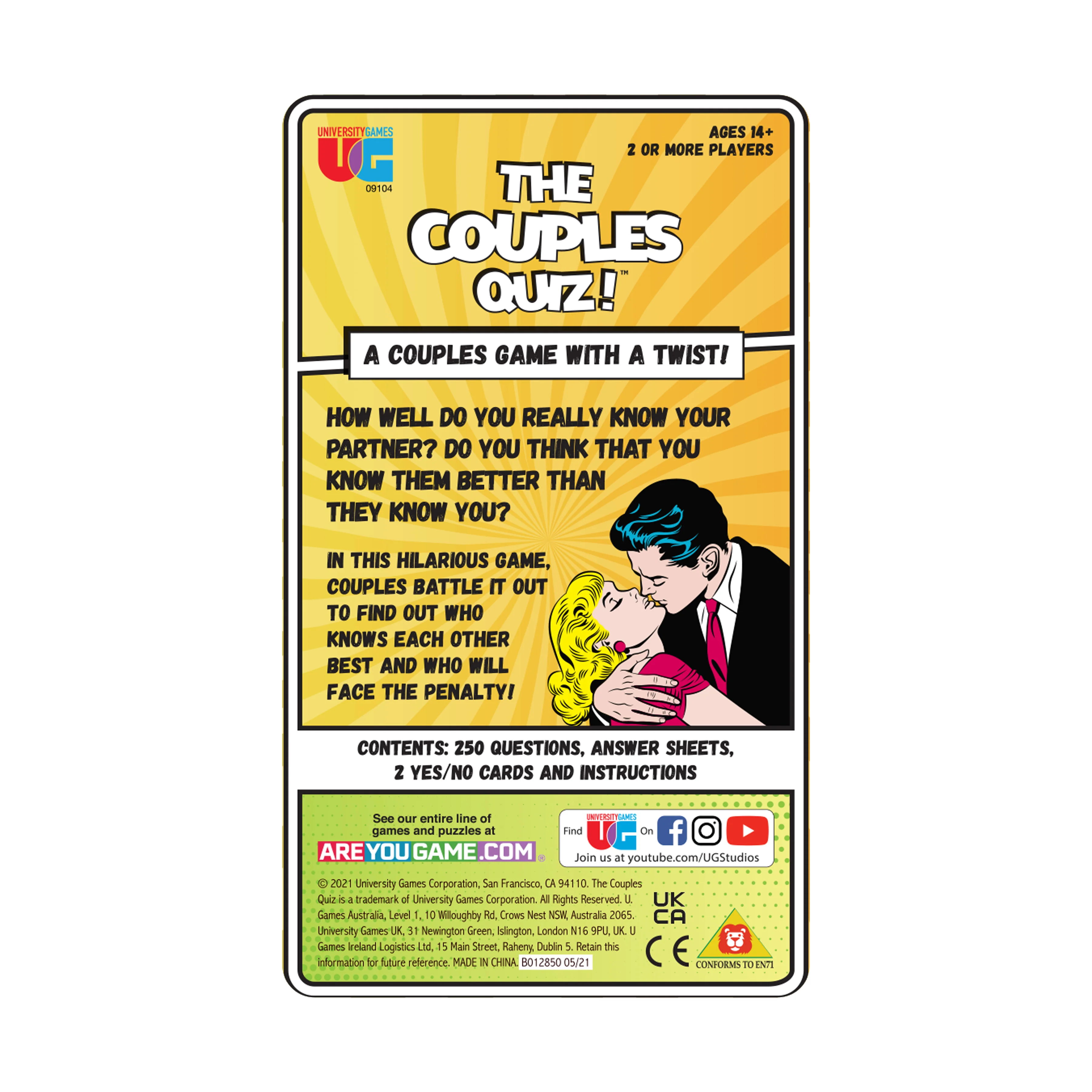 The Couples Quiz! Tin - Ultimate Test of Love and Humor - Image 2