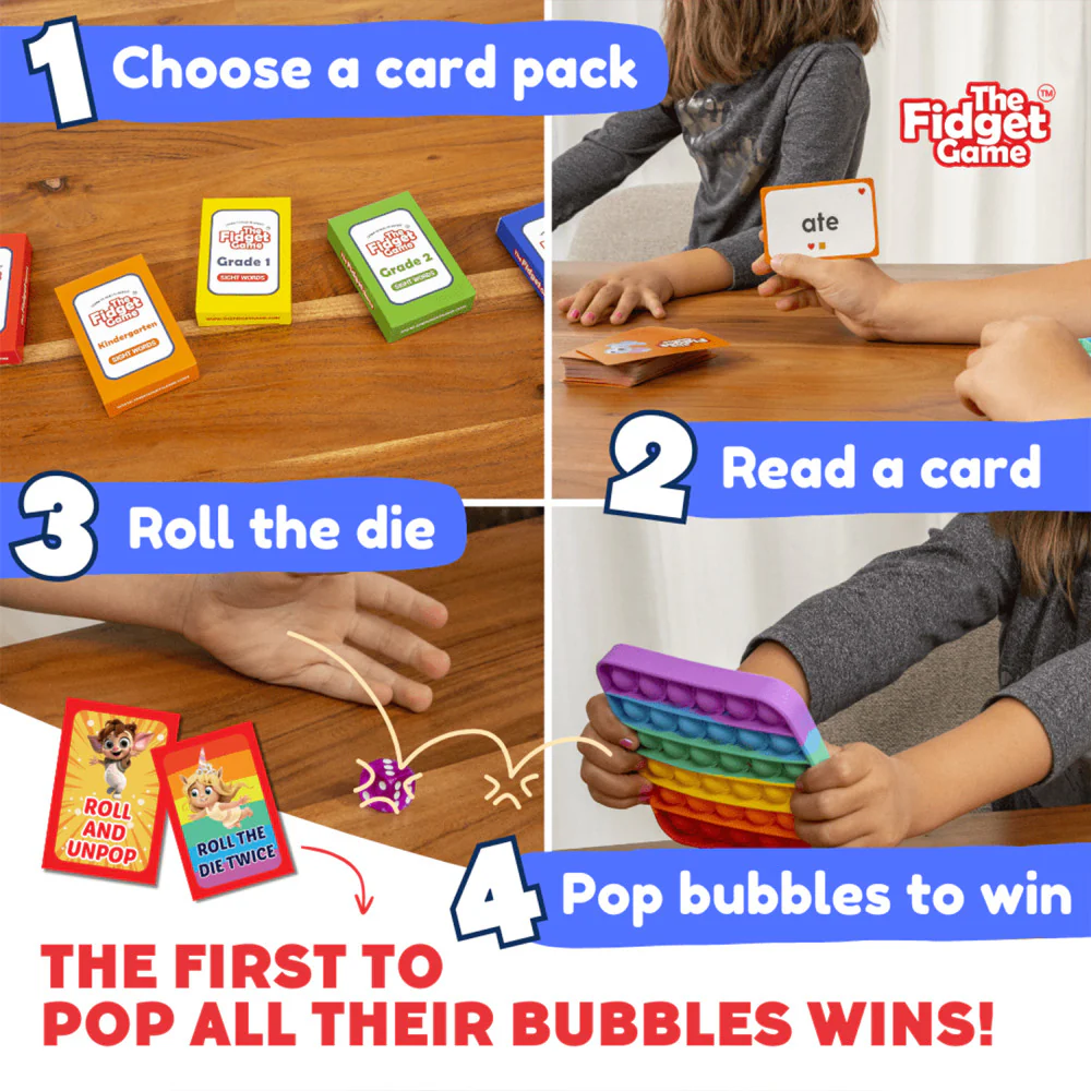 Fidget Game Kindergarten Mastery Learning Bundle - Educational Games - Image 9
