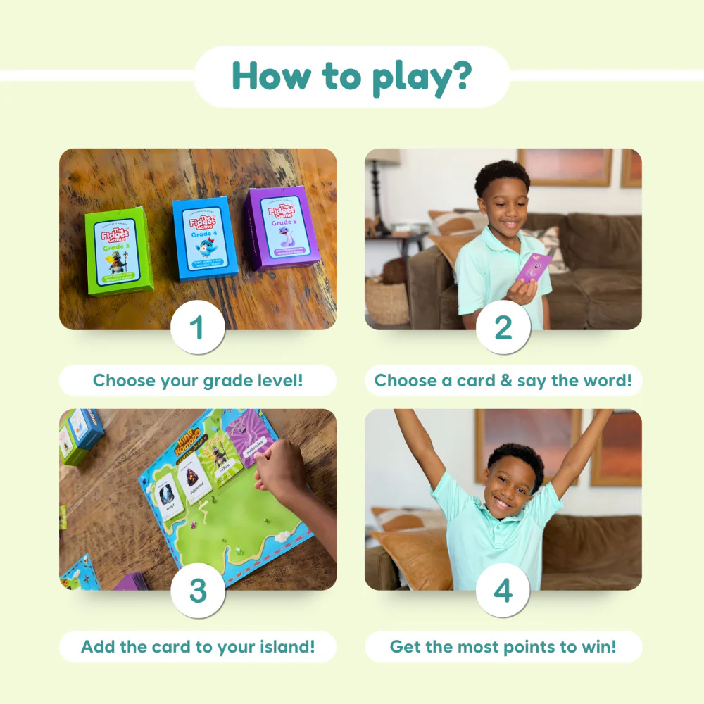 The Fidget Game King Komodo Educational Sight Word Adventure - Image 4