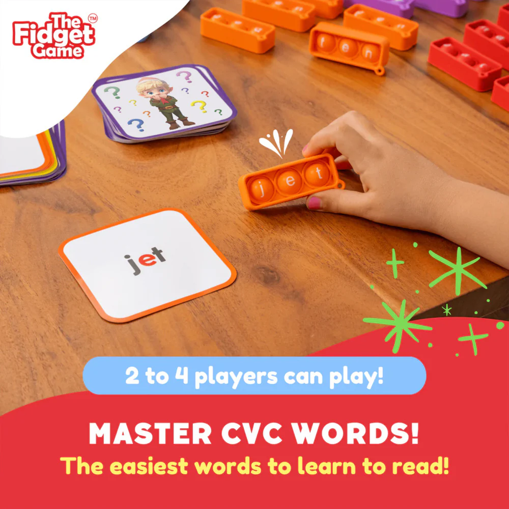 Sneaky Elves CVC Reading Game - Interactive Fidget Game - Image 9