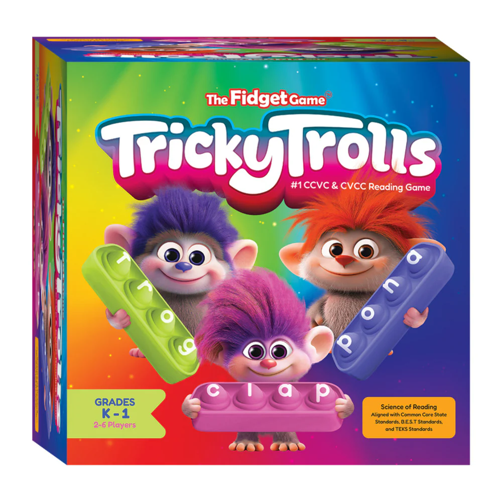 Tricky Trolls Fidget Game Blending Bingo Educational Game - Image 2