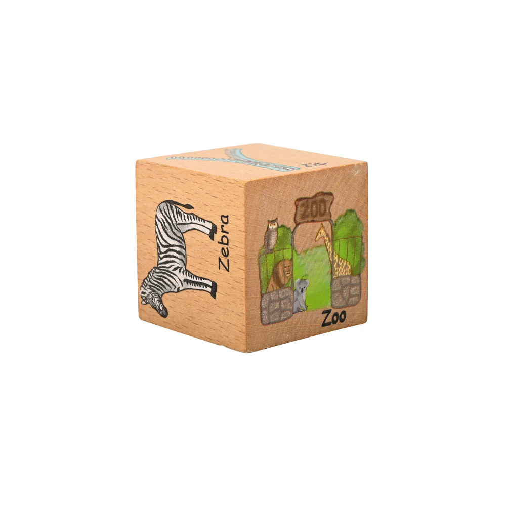 The Freckled Frog Beechwood ABC Blocks – Educational Toy - Image 4