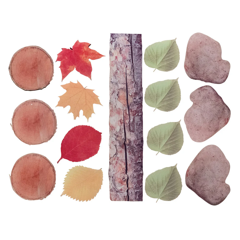 The Freckled Frog Nature's Footsteps - 15 Piece Nature-Inspired Play Mats - Image 2