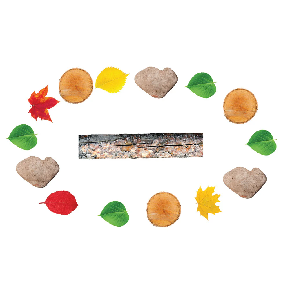 The Freckled Frog Nature's Footsteps - 15 Piece Nature-Inspired Play Mats - Image 3