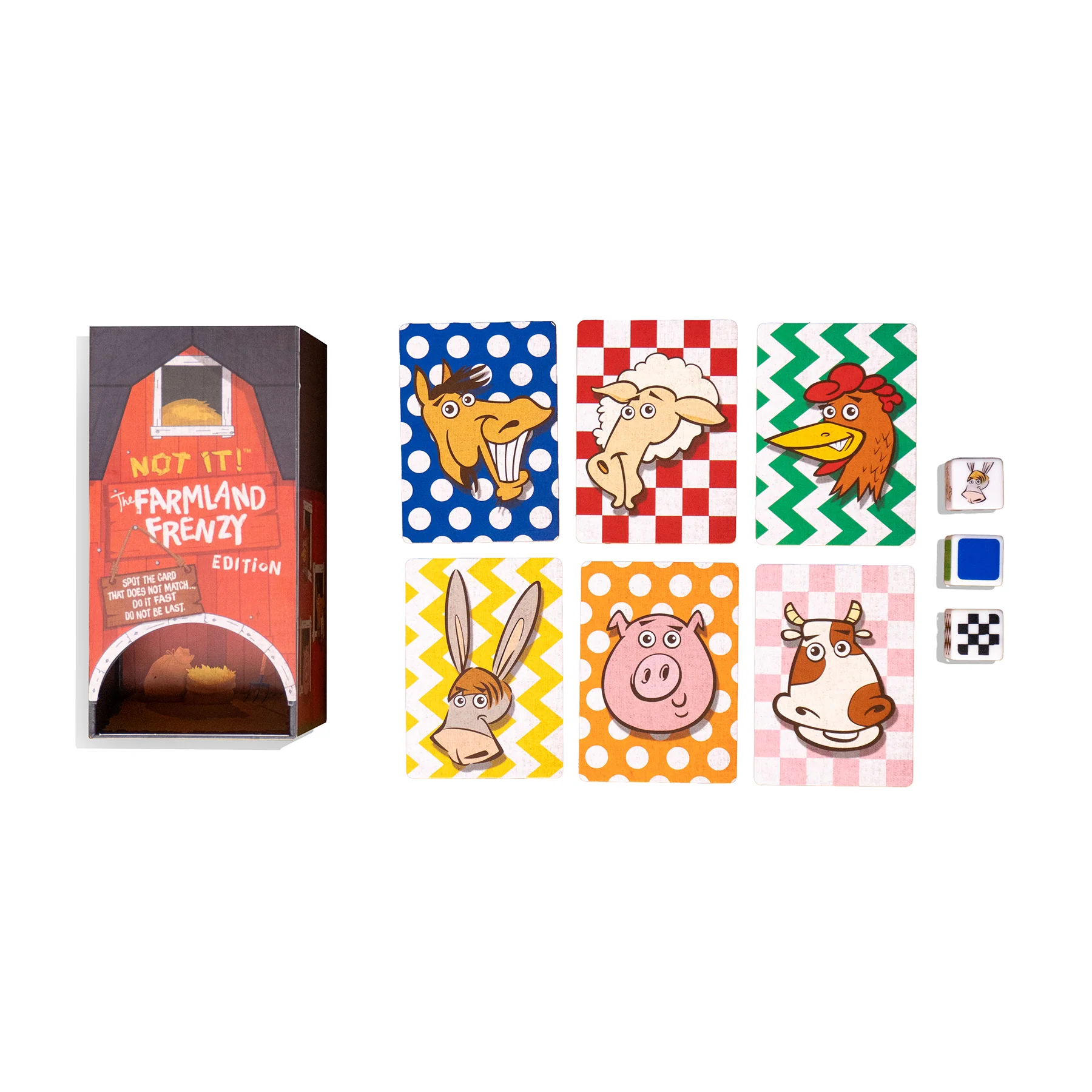 Not It! Farmland Frenzy Animal Matching Card Game - Image 4