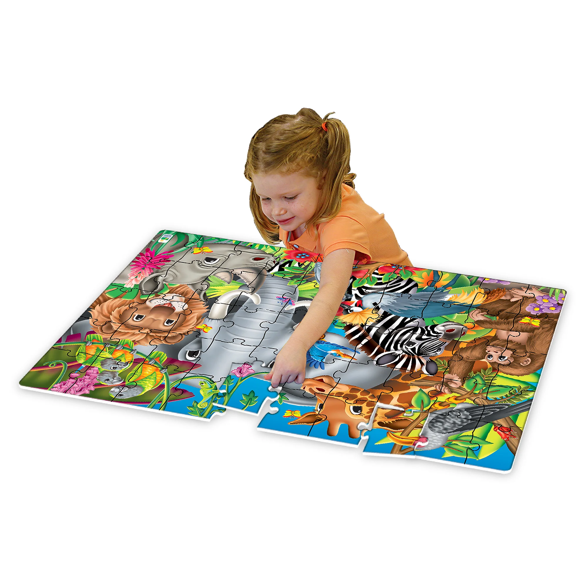 The Learning Journey Jumbo Floor Puzzle - Animals of the World, 50 pc - Image 3