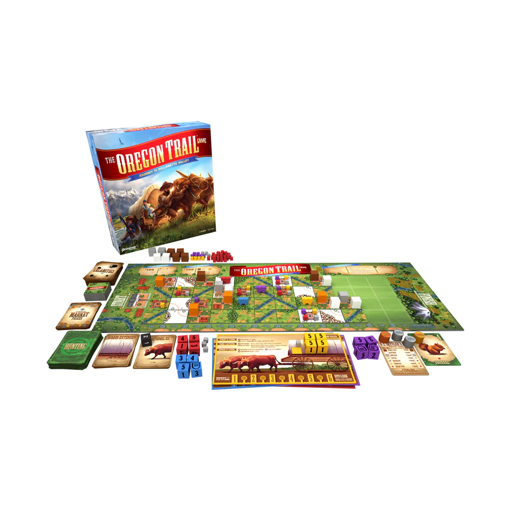 The Oregon Trail Game: Journey to Willamette Valley Board Game - Image 2
