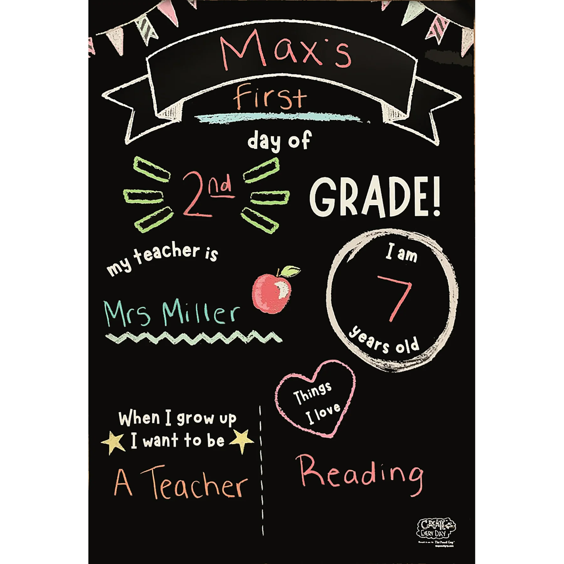 The Pencil Grip™ Activity Playmat - School Milestones - Pack of 6 - Image 3