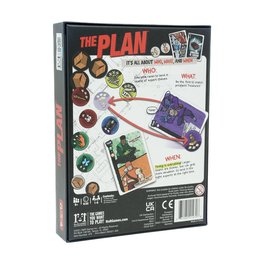 The Plan Strategic Treasure Hunt Board Game by R&R Games - Image 2