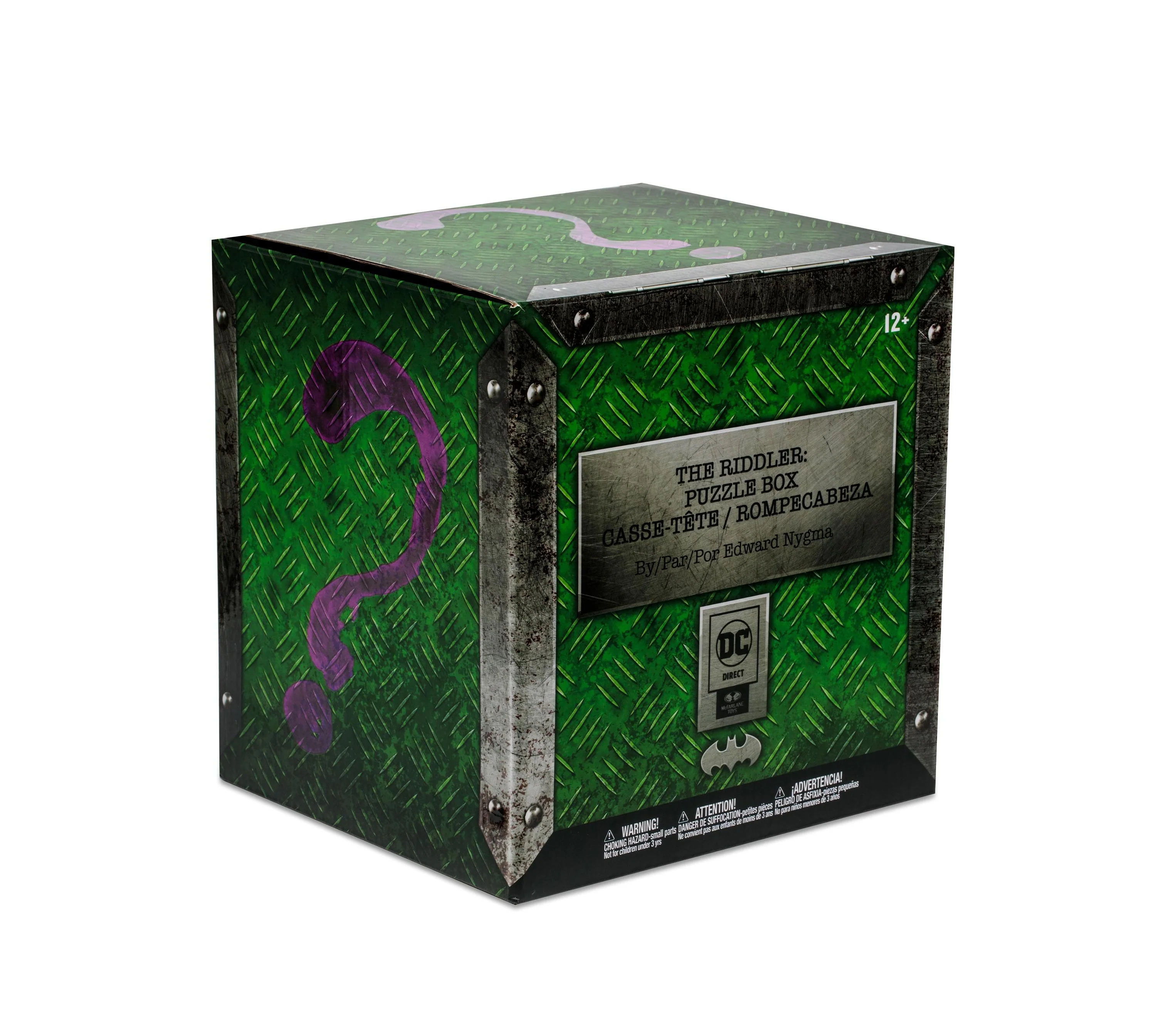 DC Comics The Riddler Puzzle Box, 1:1 Scale Collectible with Batarang - Image 4