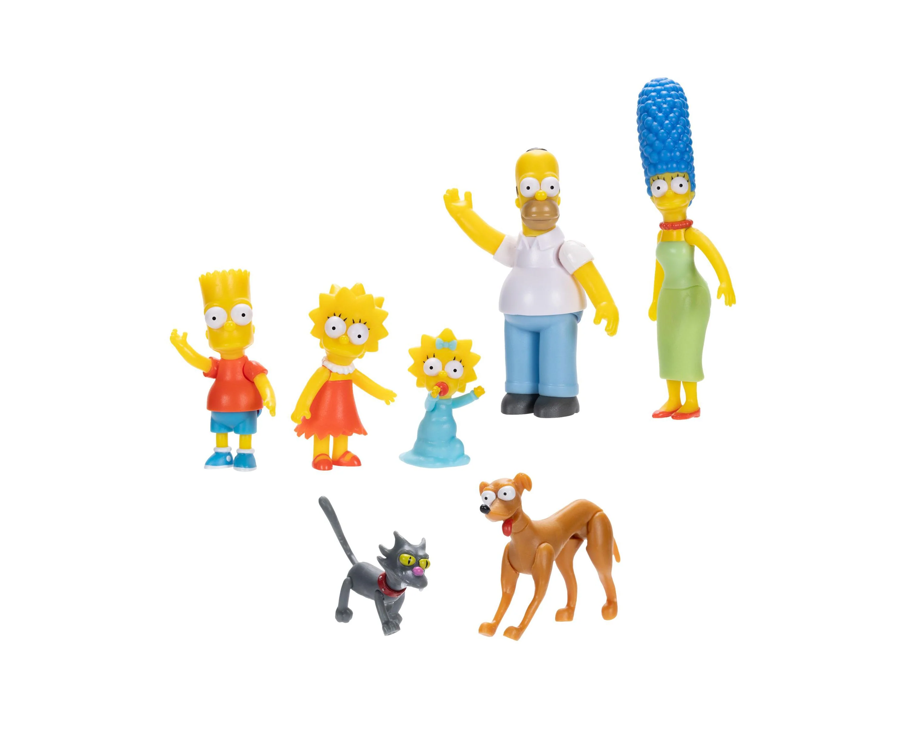 JAKKS Pacific The Simpsons 2.5" Scale Action Figure Family Multipack - Image 2