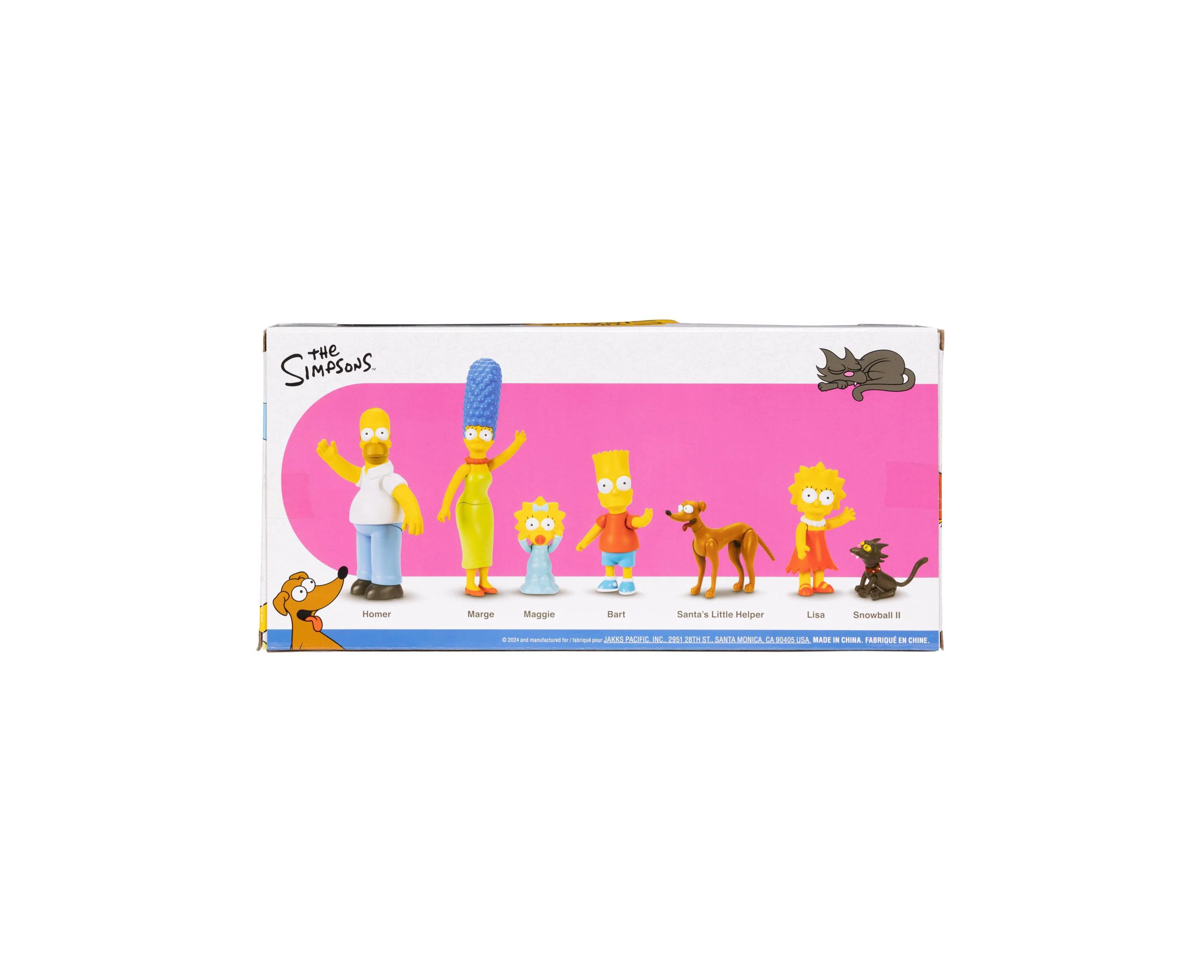 JAKKS Pacific The Simpsons 2.5" Scale Action Figure Family Multipack - Image 3