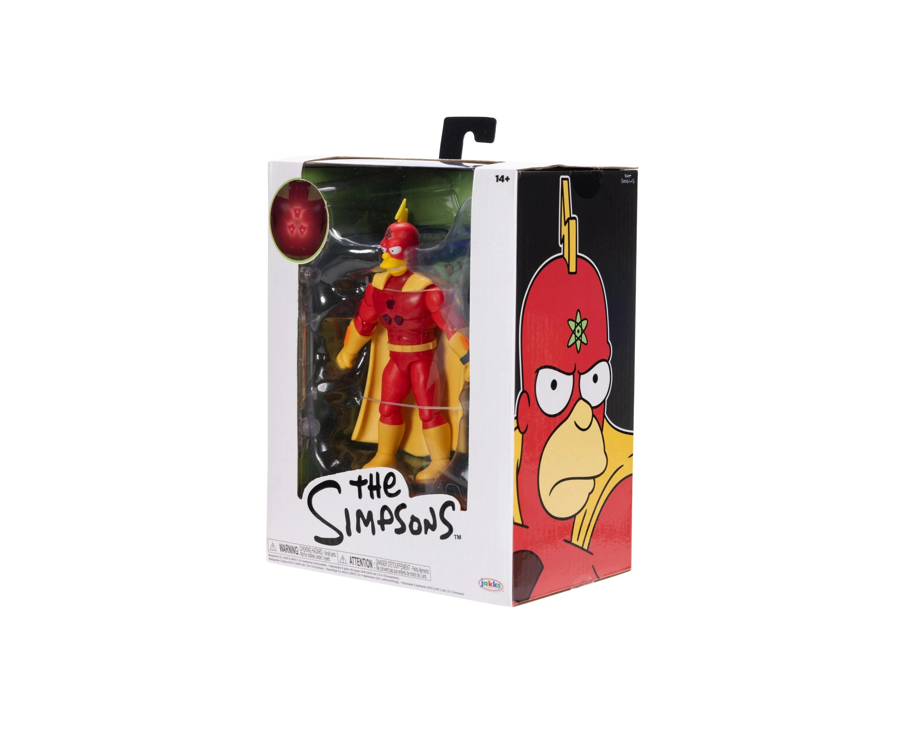 JAKKS Pacific The Simpsons 5-inch Radioactive Man Collectible Action Figure - Image 3