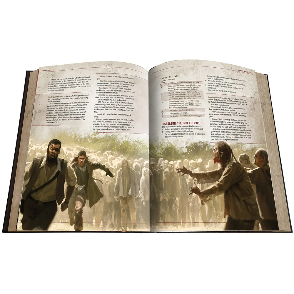 The Walking Dead Universe RPG Core Rules - Hardback Role-Playing Game Book - Image 3