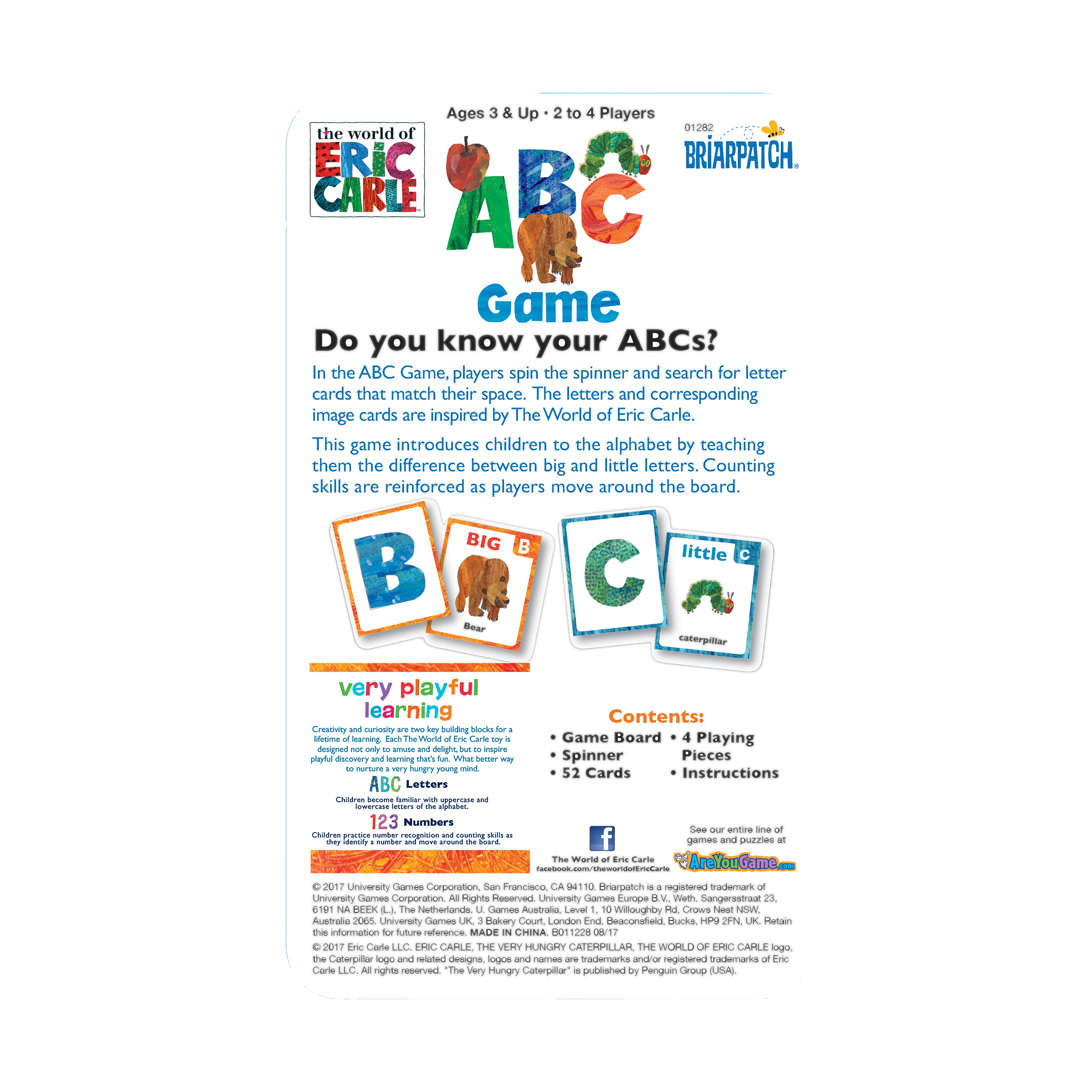 Eric Carle ABC Game in a Tin - Alphabet Adventure - Image 3