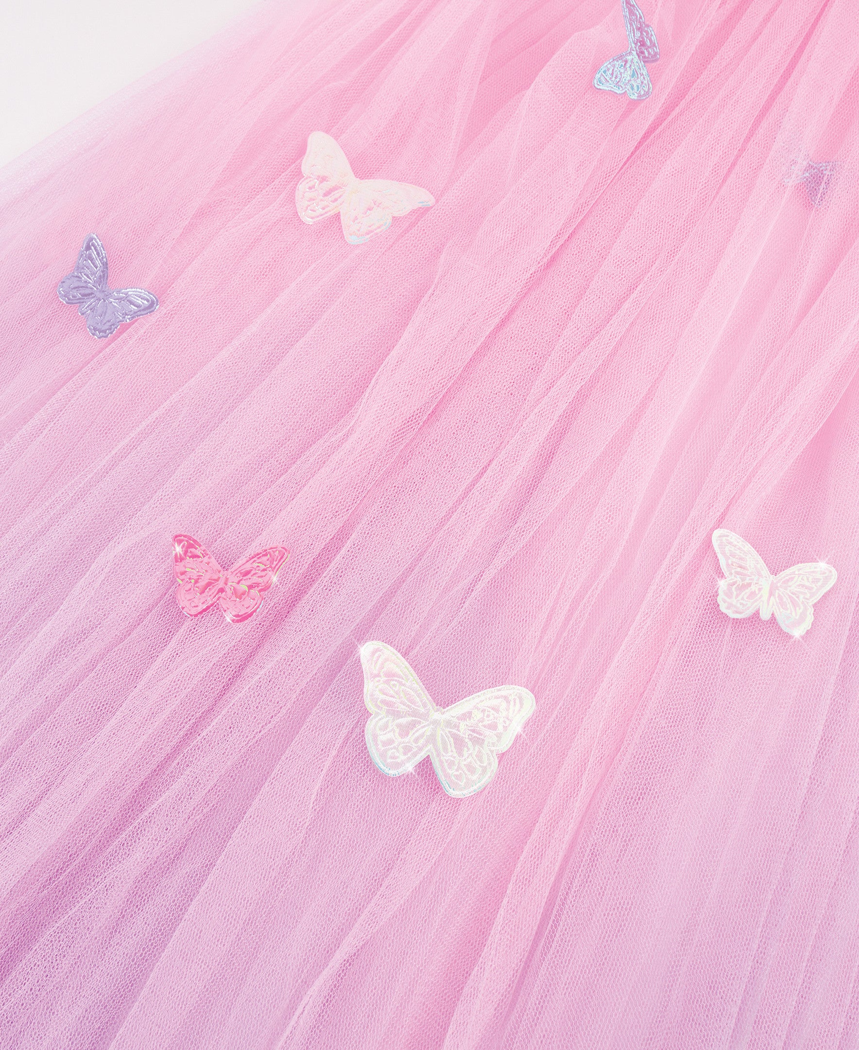 Three Cheers For Girls Butterfly Ombre Bed Canopy - Pink/Purple - Image 4