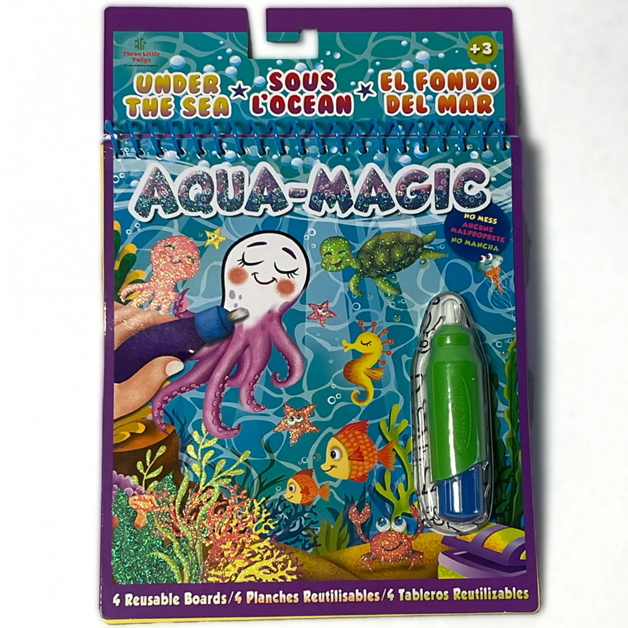 Three Little Twigs: Aqua Magic Bundle - 4pk Interactive Reusable Books - Image 5