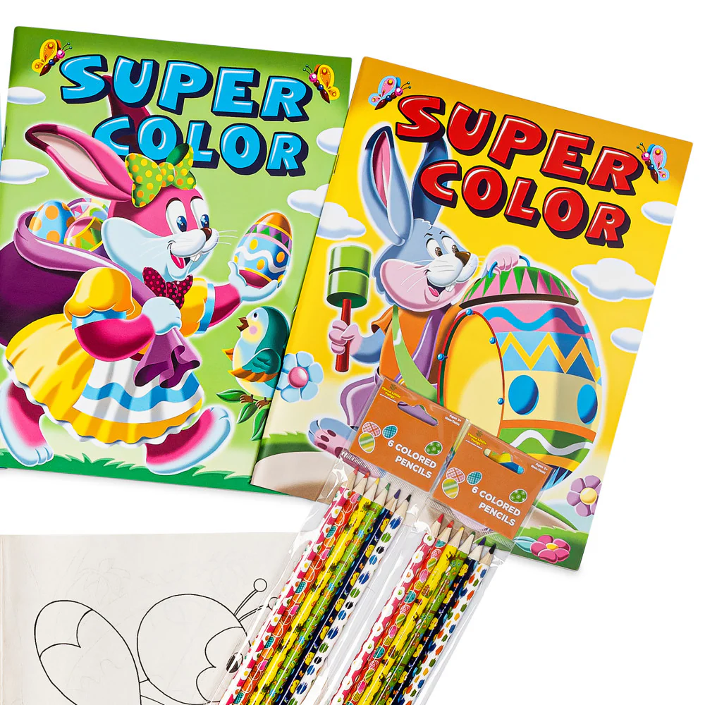 Three Little Twigs Easter/Spring Coloring Bundle - 8pc Set - Image 5