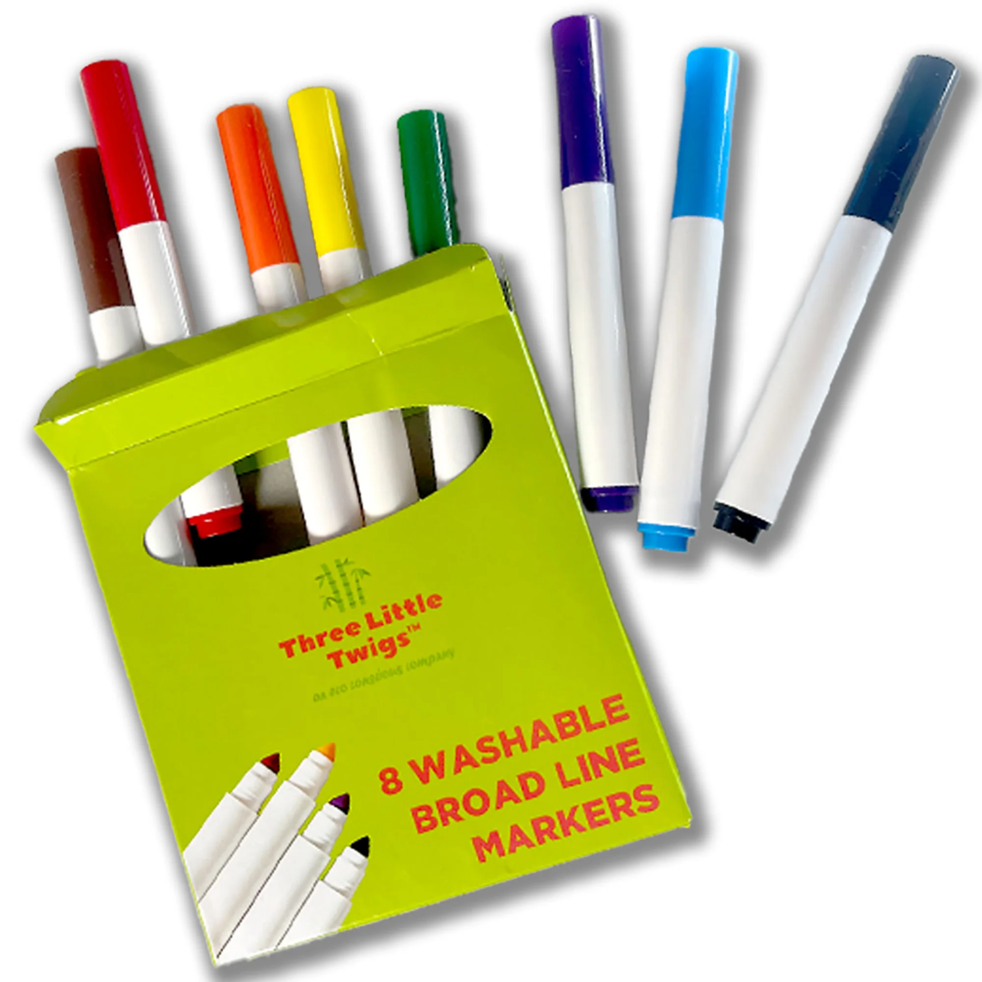 Three Little Twigs Write & Wipe - 8pk Assorted Reusable Educational Books - Image 2