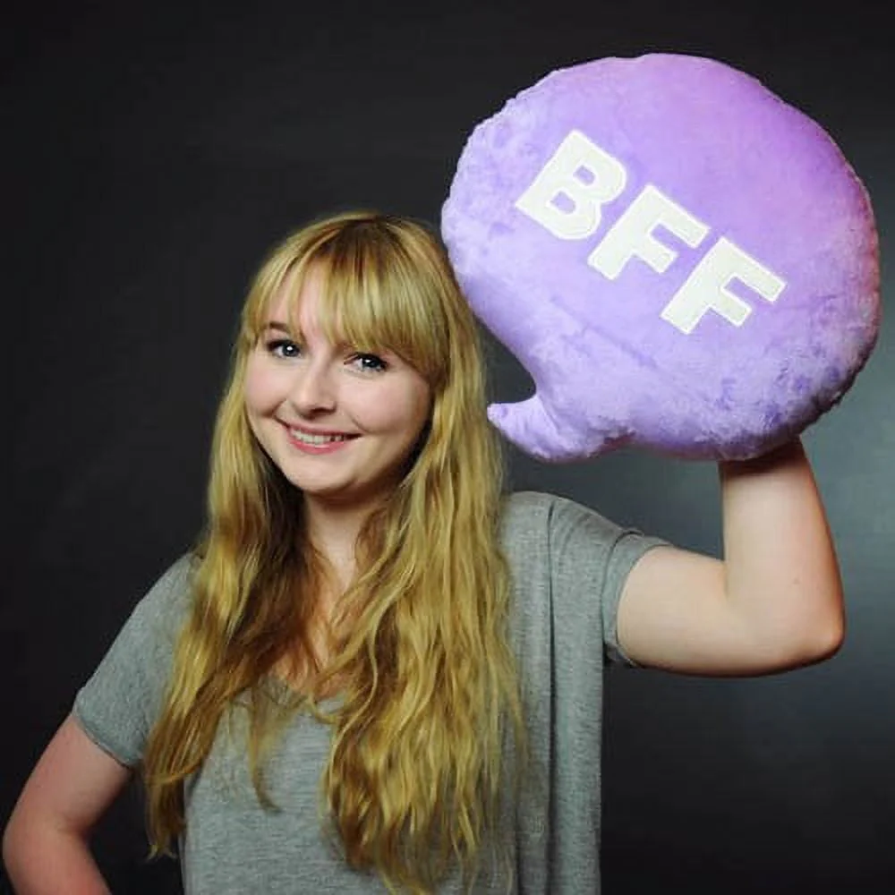 Throwboy Chat Pillows - Super Soft BFF Plush