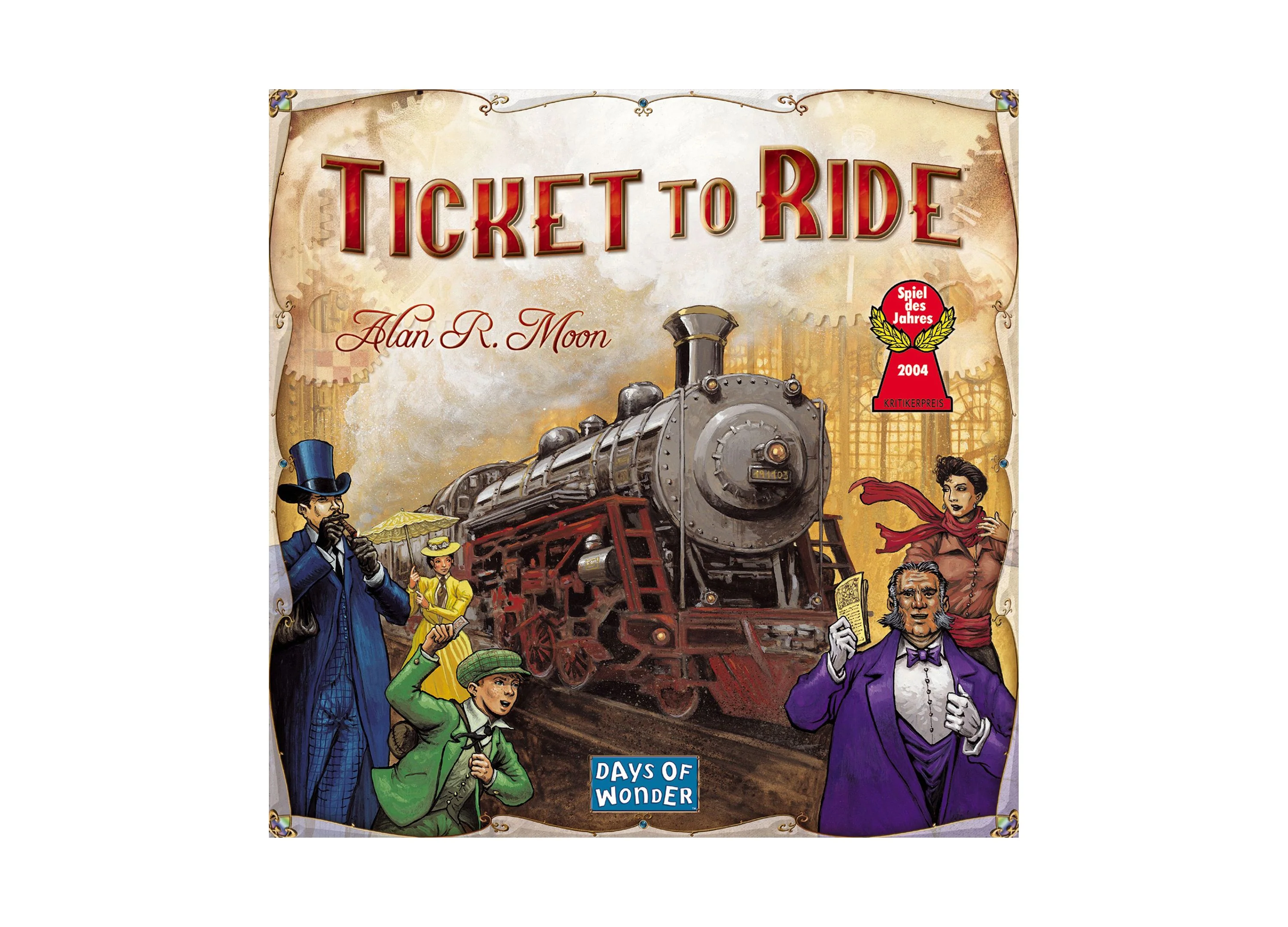 Ticket to Ride North American Adventure Board Game - Image 2