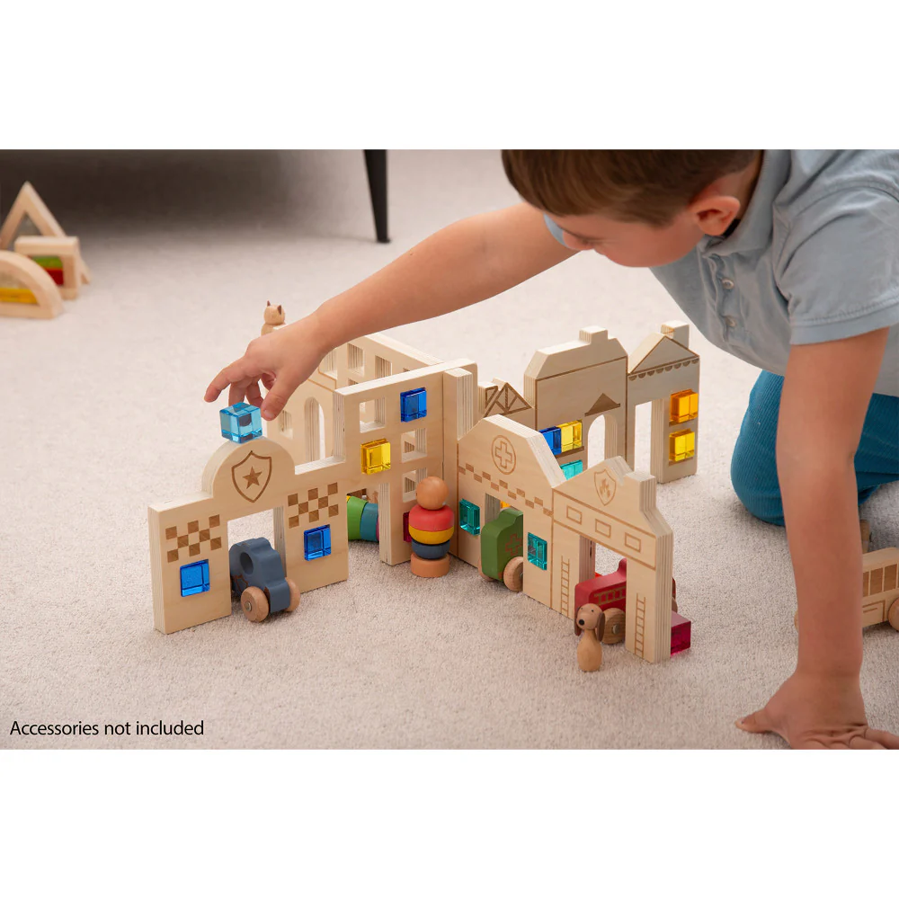 TickiT Discovery Town Dividers - Interactive Play Set - Image 3