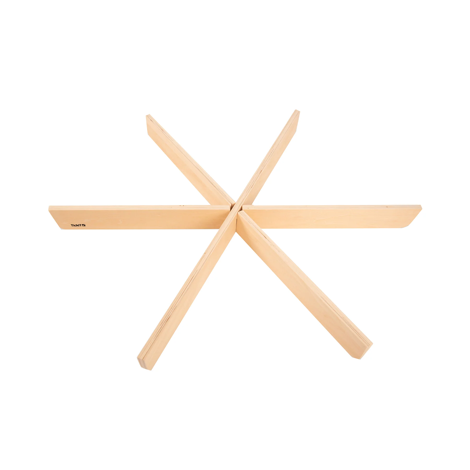 TickiT Wooden Discovery Dividers - Birch Plywood Playtime Circle - Image 3