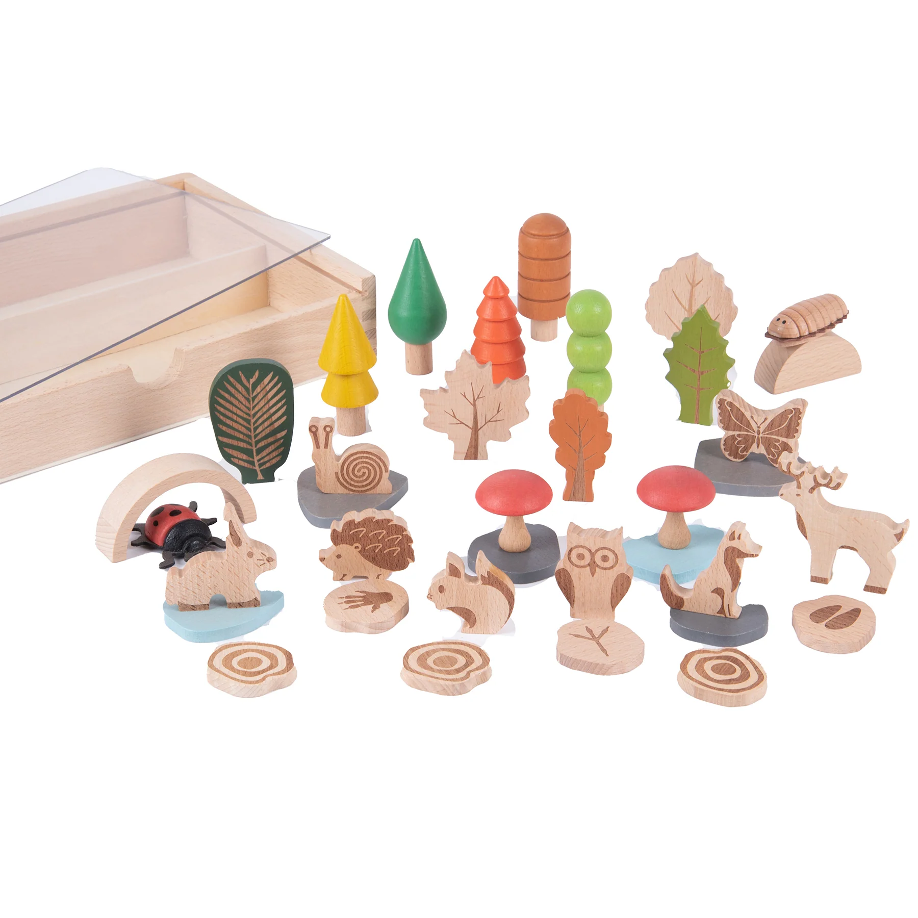 TickiT Woodland Trail Set – Imaginative Beechwood Play Collection - Image 2
