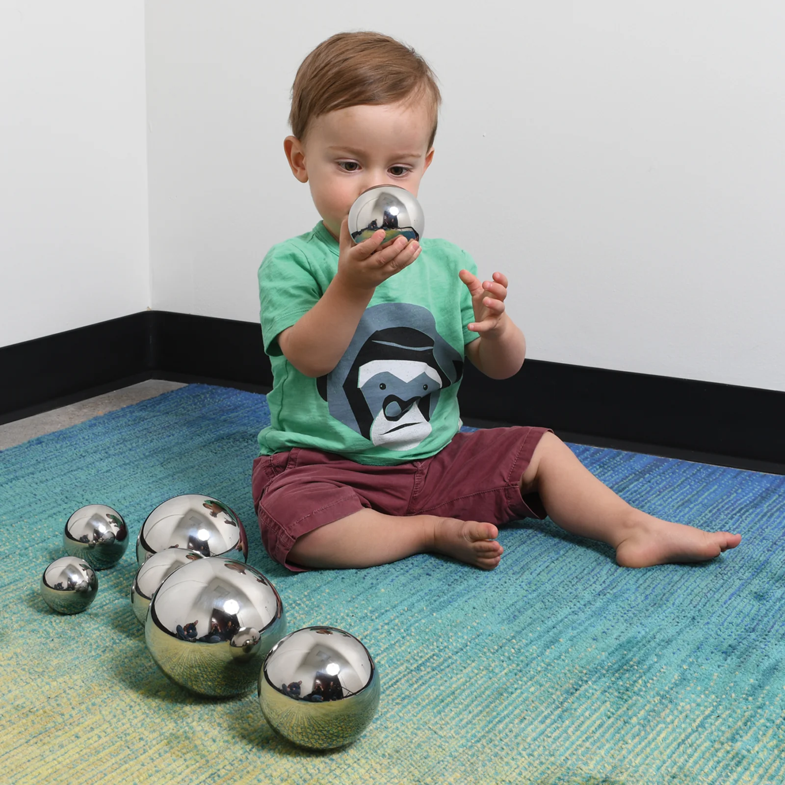 TickiT Sensory Reflective Sound Balls - Set of 7 - Image 4