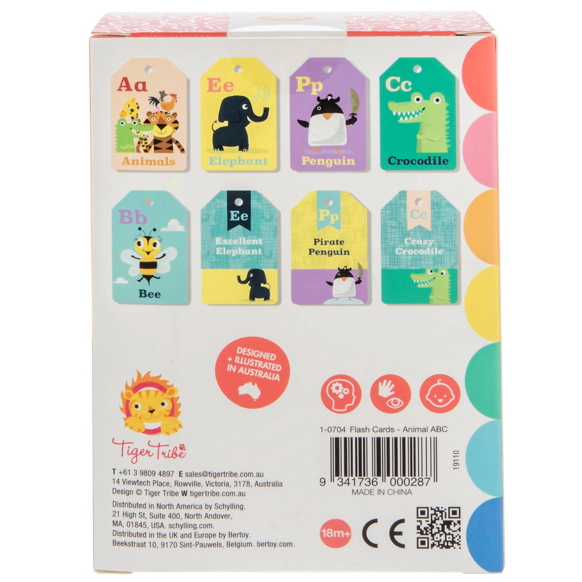 Tiger Tribe Animal ABC Flash Cards - Educational Learning Toy for Toddlers - Image 3