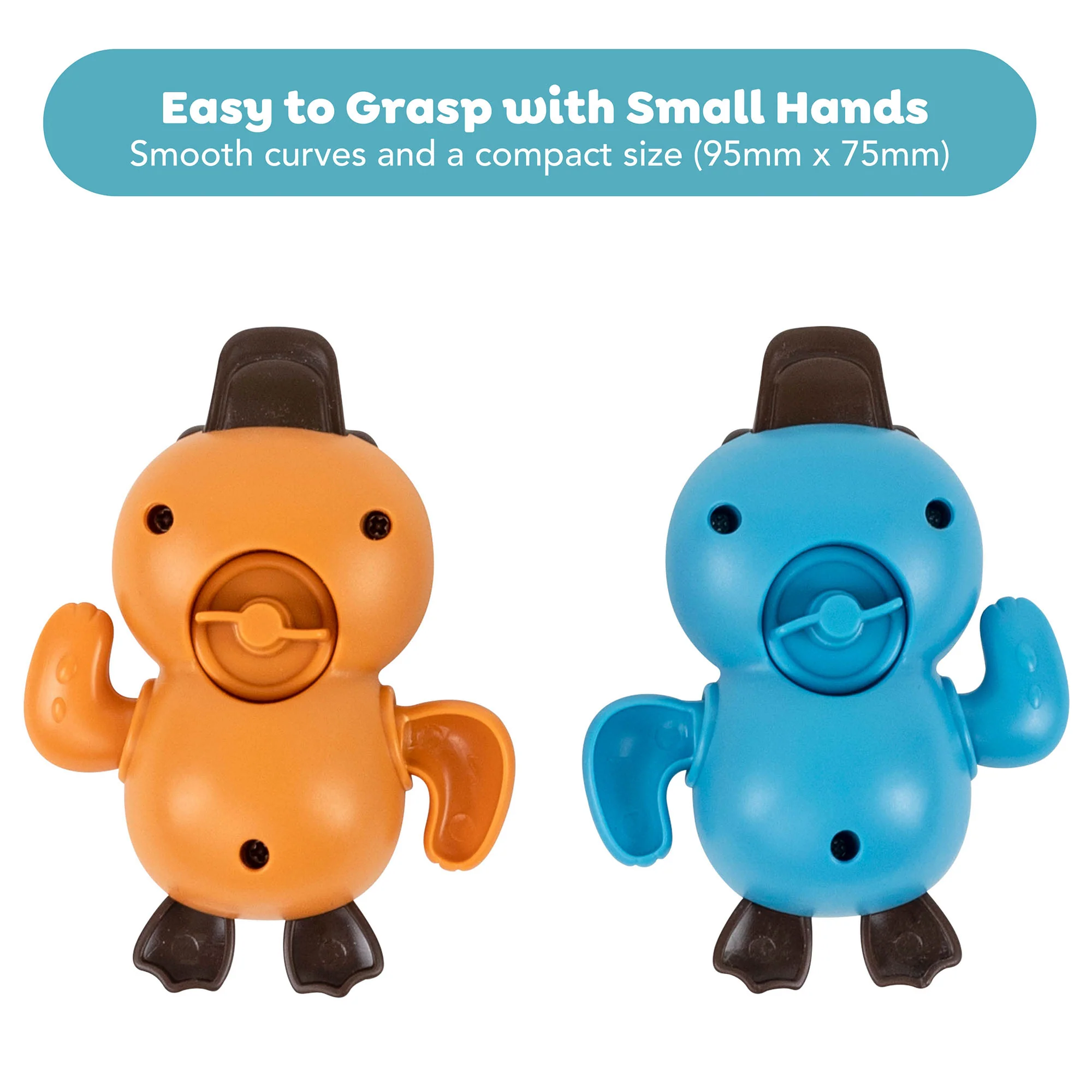 Tiger Tribe Bath Racers Platypuses - Wind-Up Floating Bath Toys - Image 4