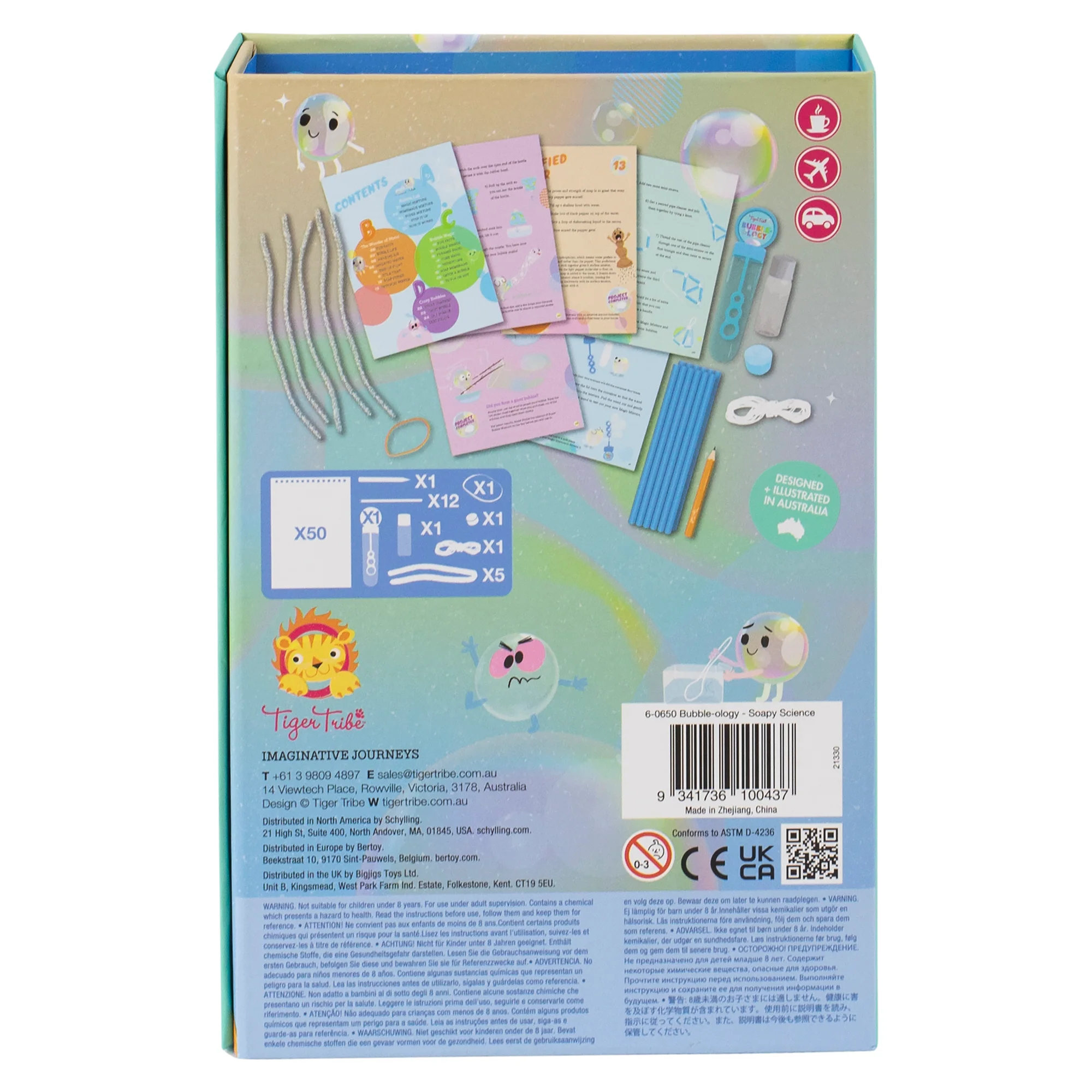Tiger Tribe Bubble-Ology Soapy Science Activity Kit - Image 3
