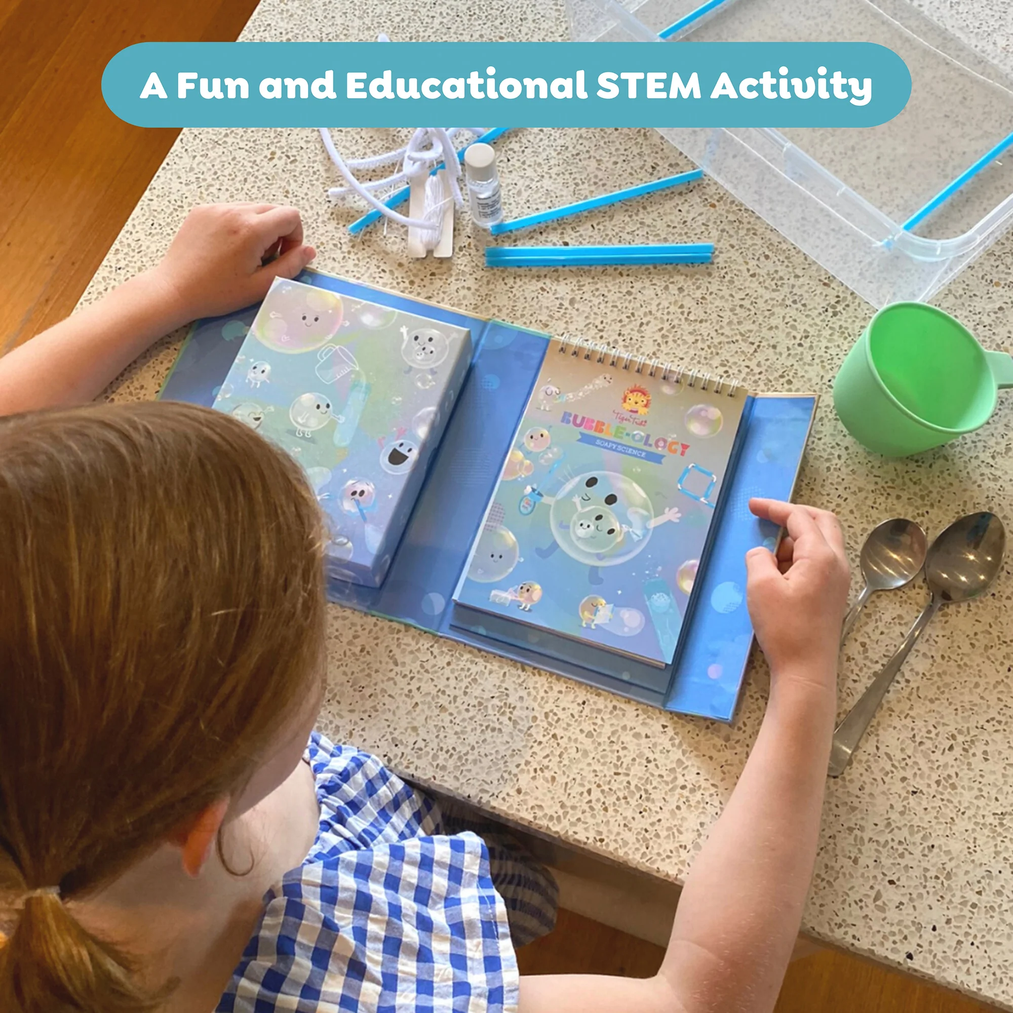 Tiger Tribe Bubble-Ology Soapy Science Activity Kit - Image 5