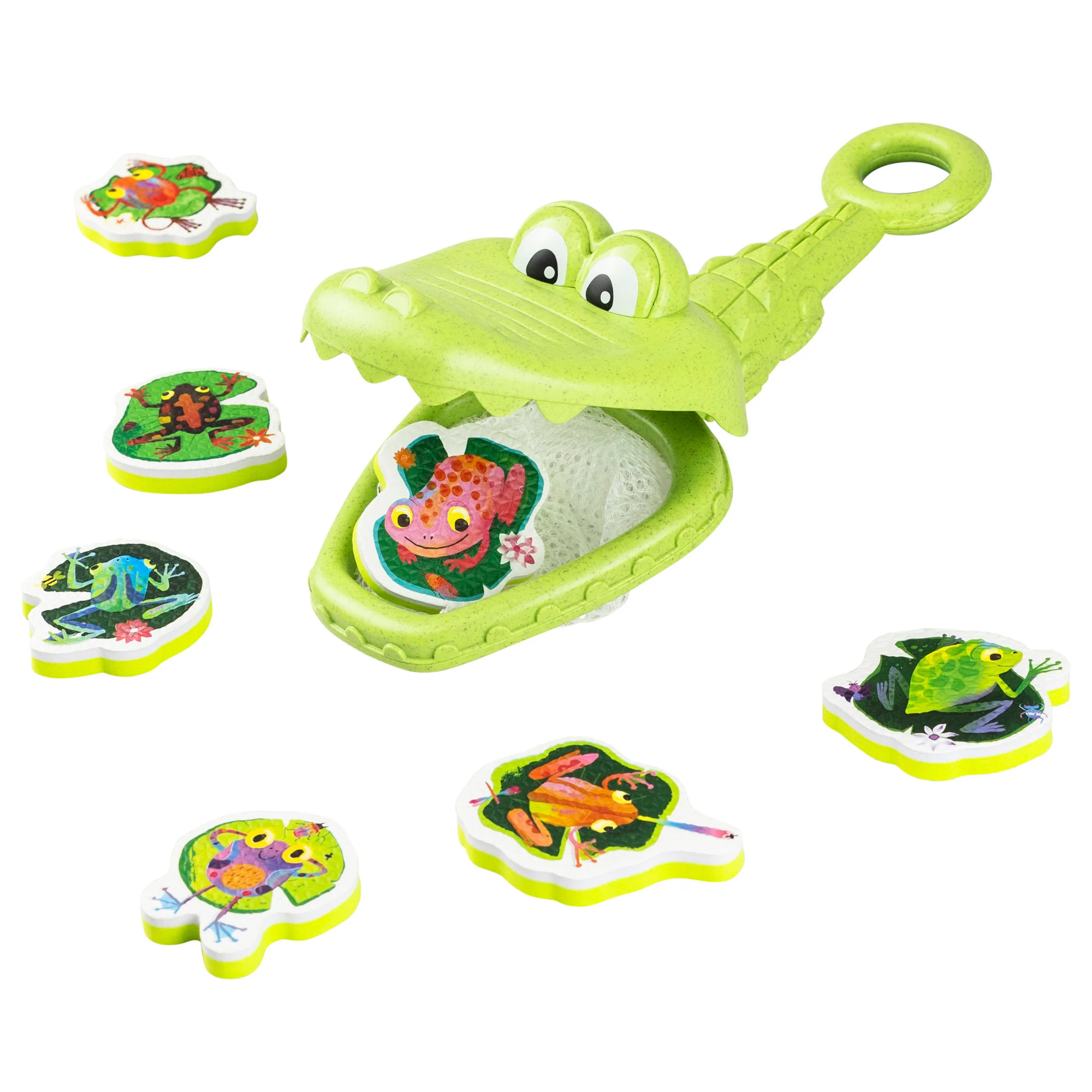 Tiger Tribe Croc Chasey - Eco-Friendly Bath Adventure Toy